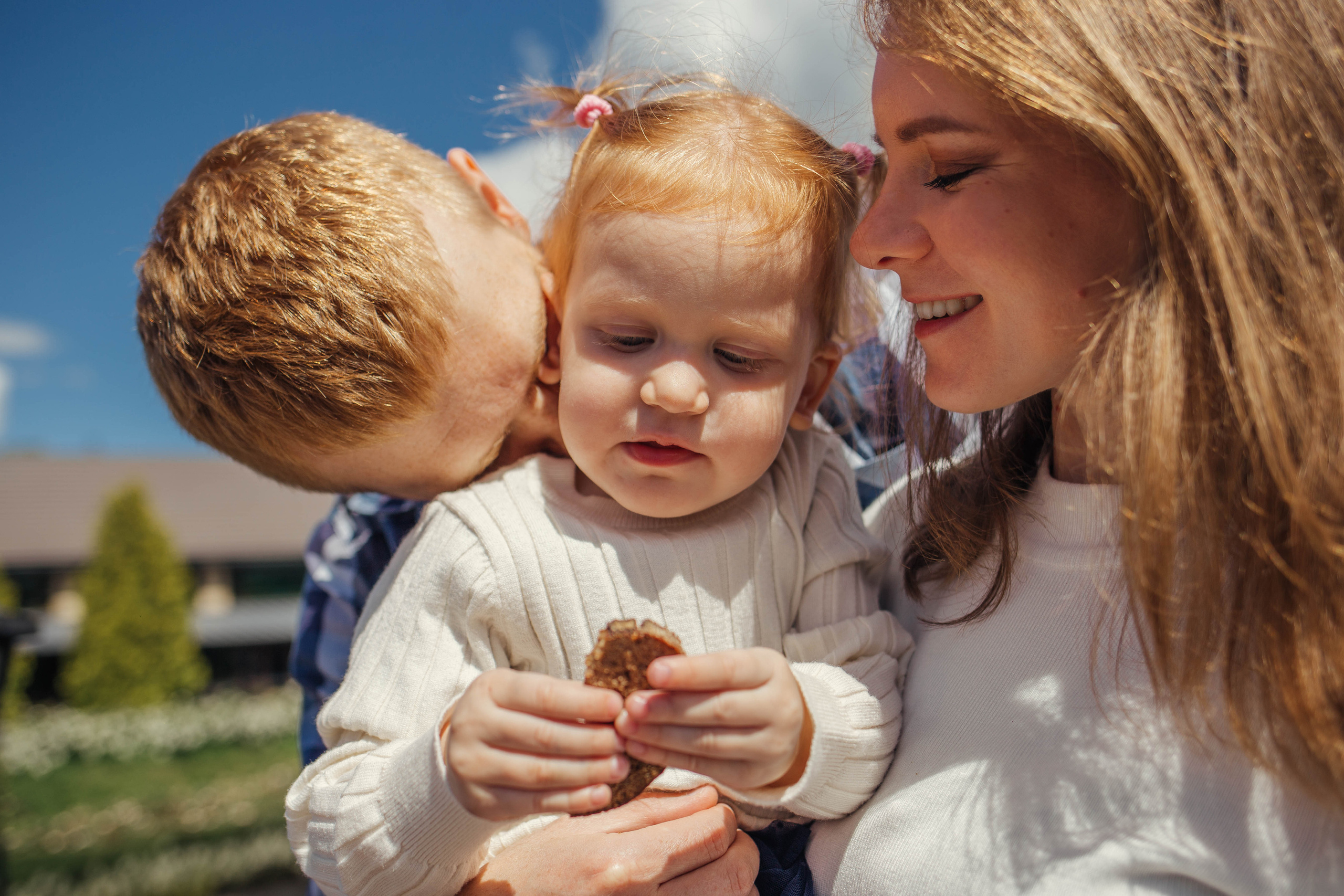 Вика, Юра и Анюта. Семейный и детский фотограф в Вильнюсе Светлана Наумова