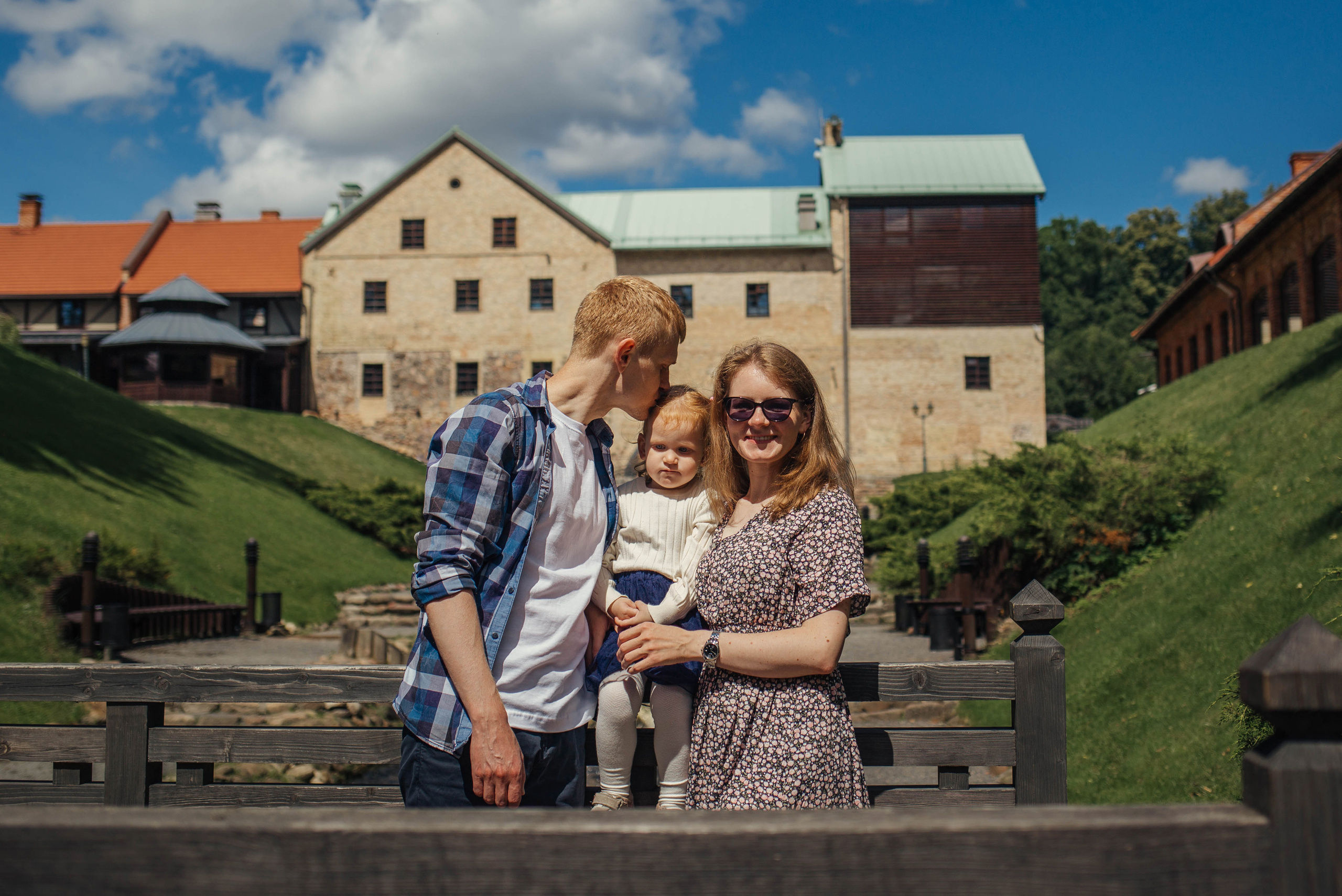 Вика, Юра и Анюта. Семейный и детский фотограф в Вильнюсе Светлана Наумова