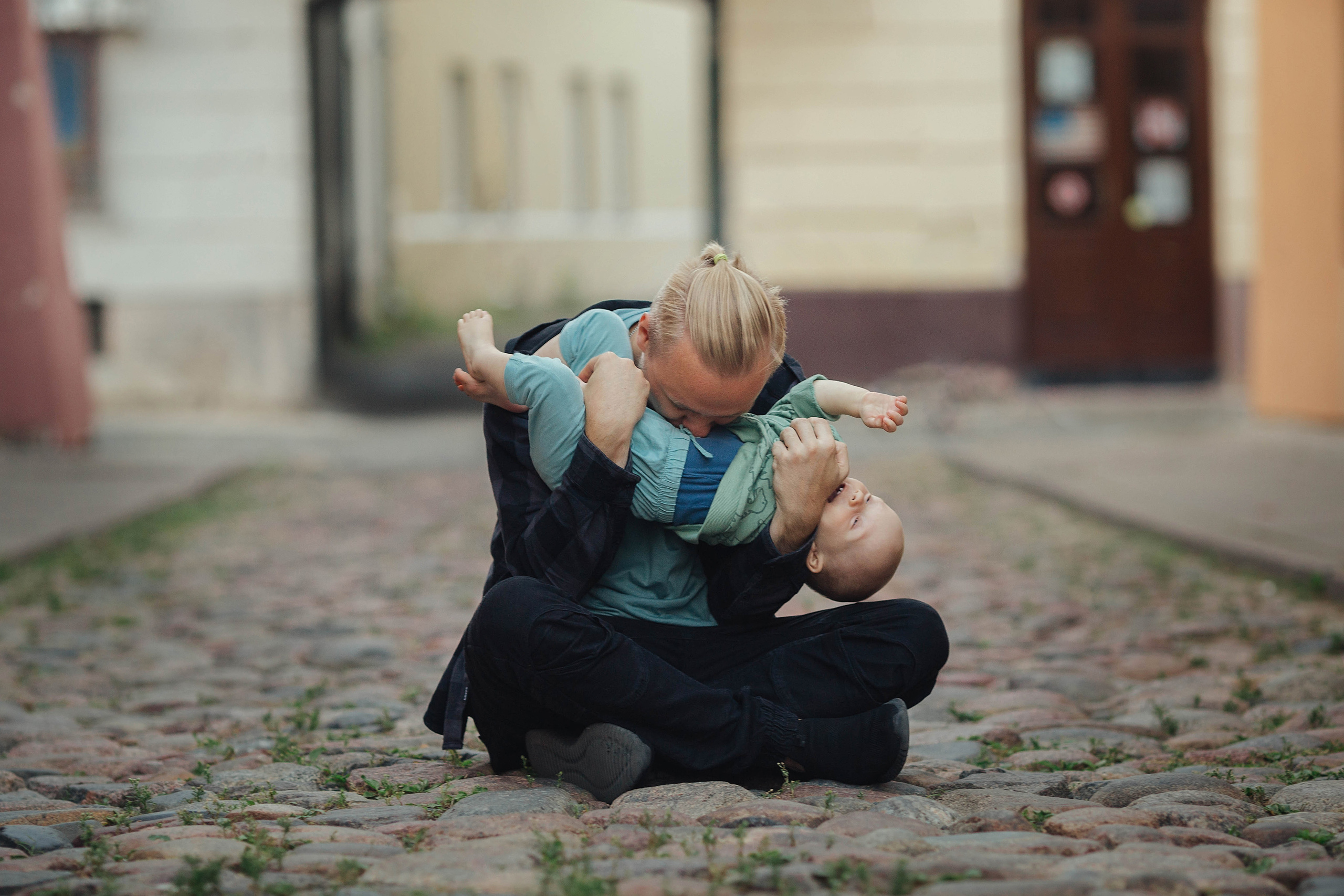 Alena, Oleg and Yaroslav. Family photographer in Vilnuis Svetlana Naumova