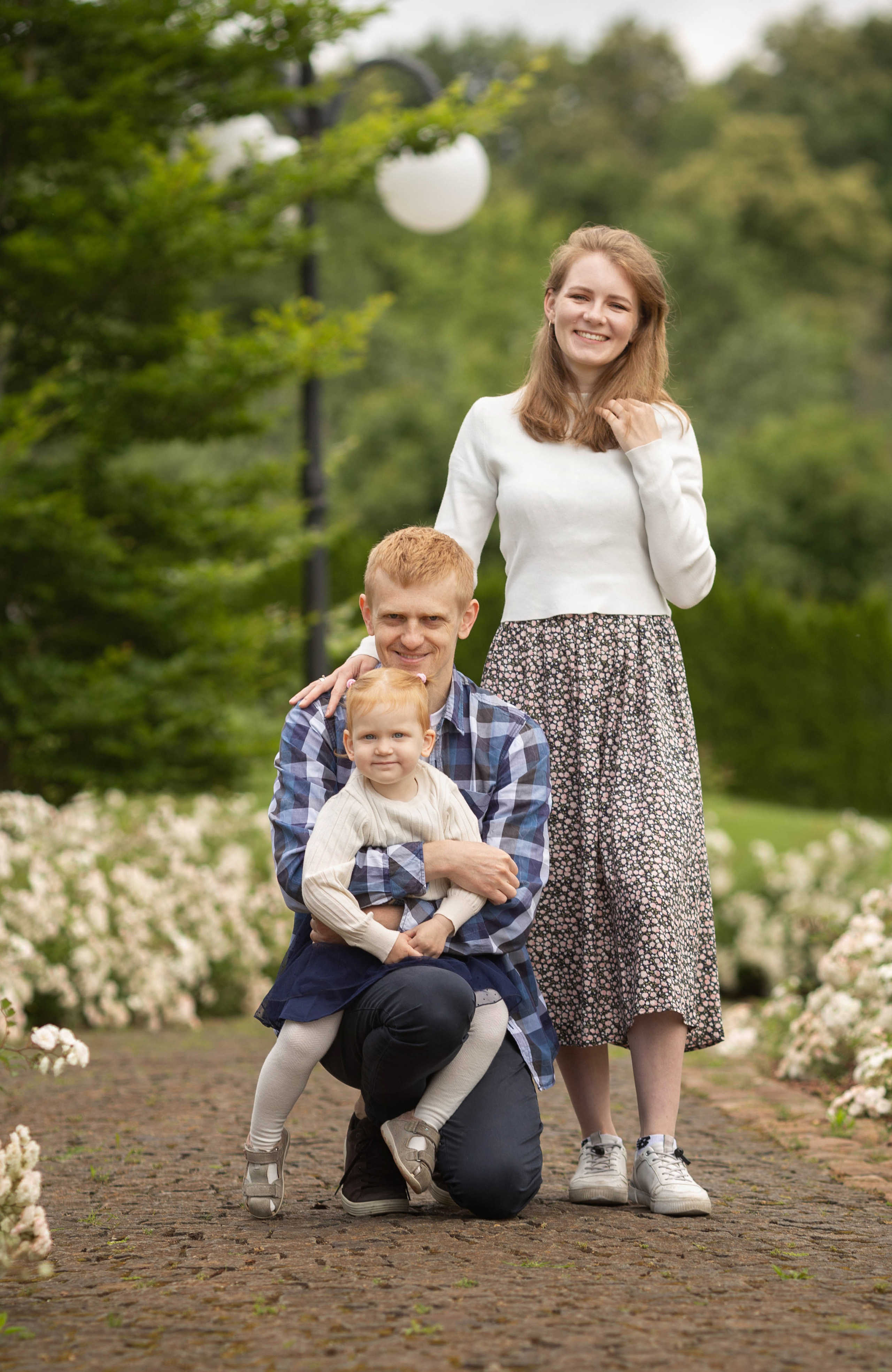 Вика, Юра и Анюта. Семейный и детский фотограф в Вильнюсе Светлана Наумова