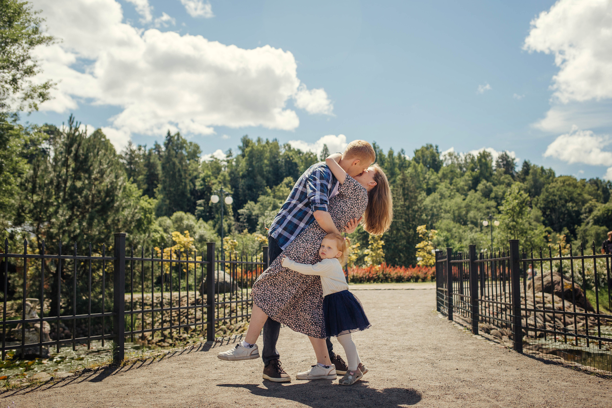 Вика, Юра и Анюта. Семейный и детский фотограф в Вильнюсе Светлана Наумова