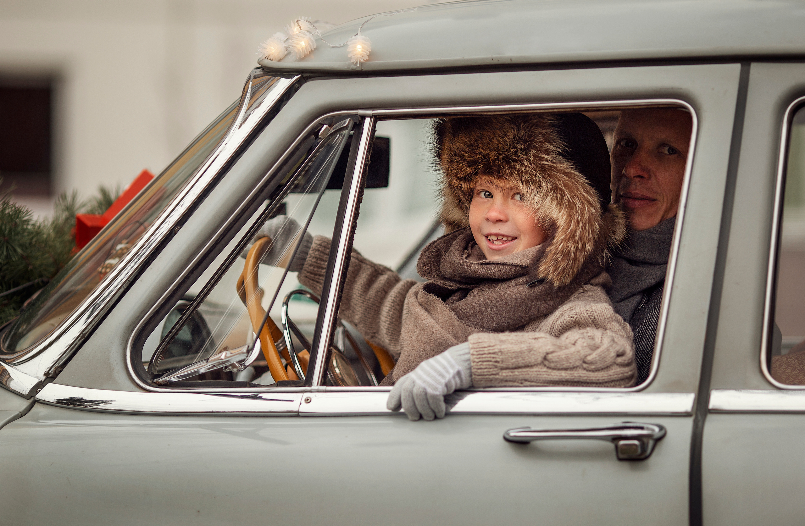 Winter and holiday mood. Family photographer in Vilnuis Svetlana Naumova