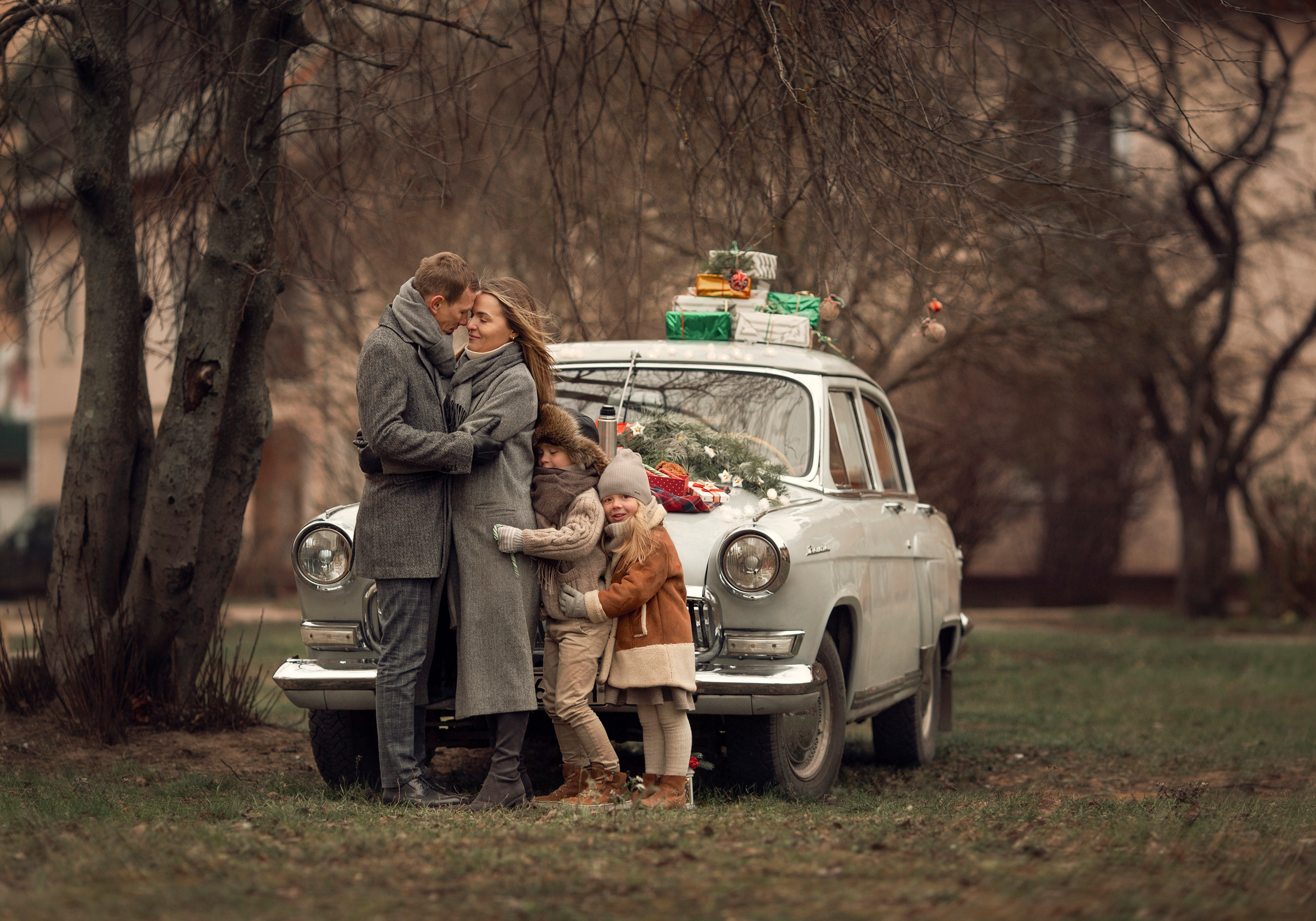 Winter and holiday mood. Family photographer in Vilnuis Svetlana Naumova