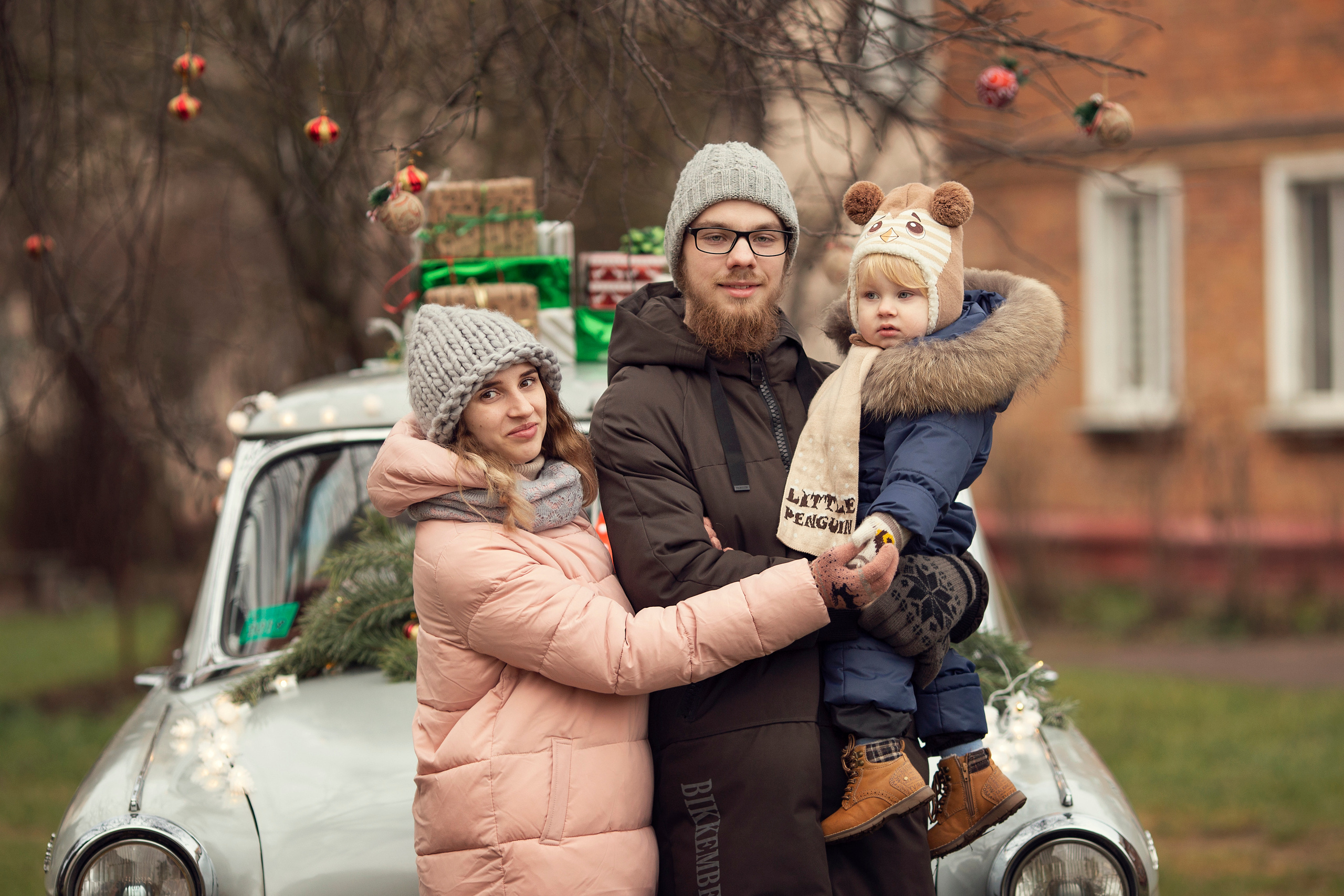 Veronica and her family. Family photographer in Vilnuis Svetlana Naumova