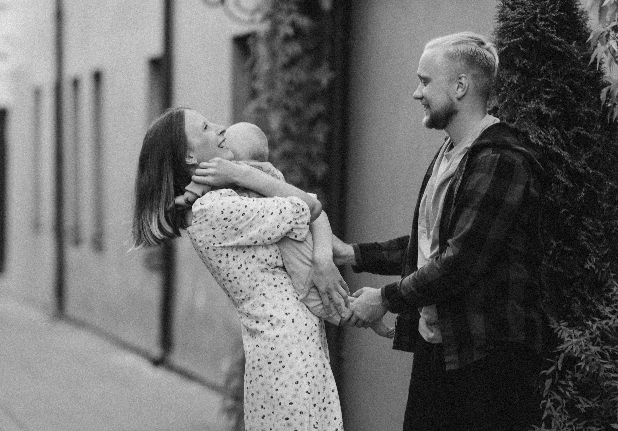 Alena, Oleg and Yaroslav. Family photographer in Vilnuis Svetlana Naumova