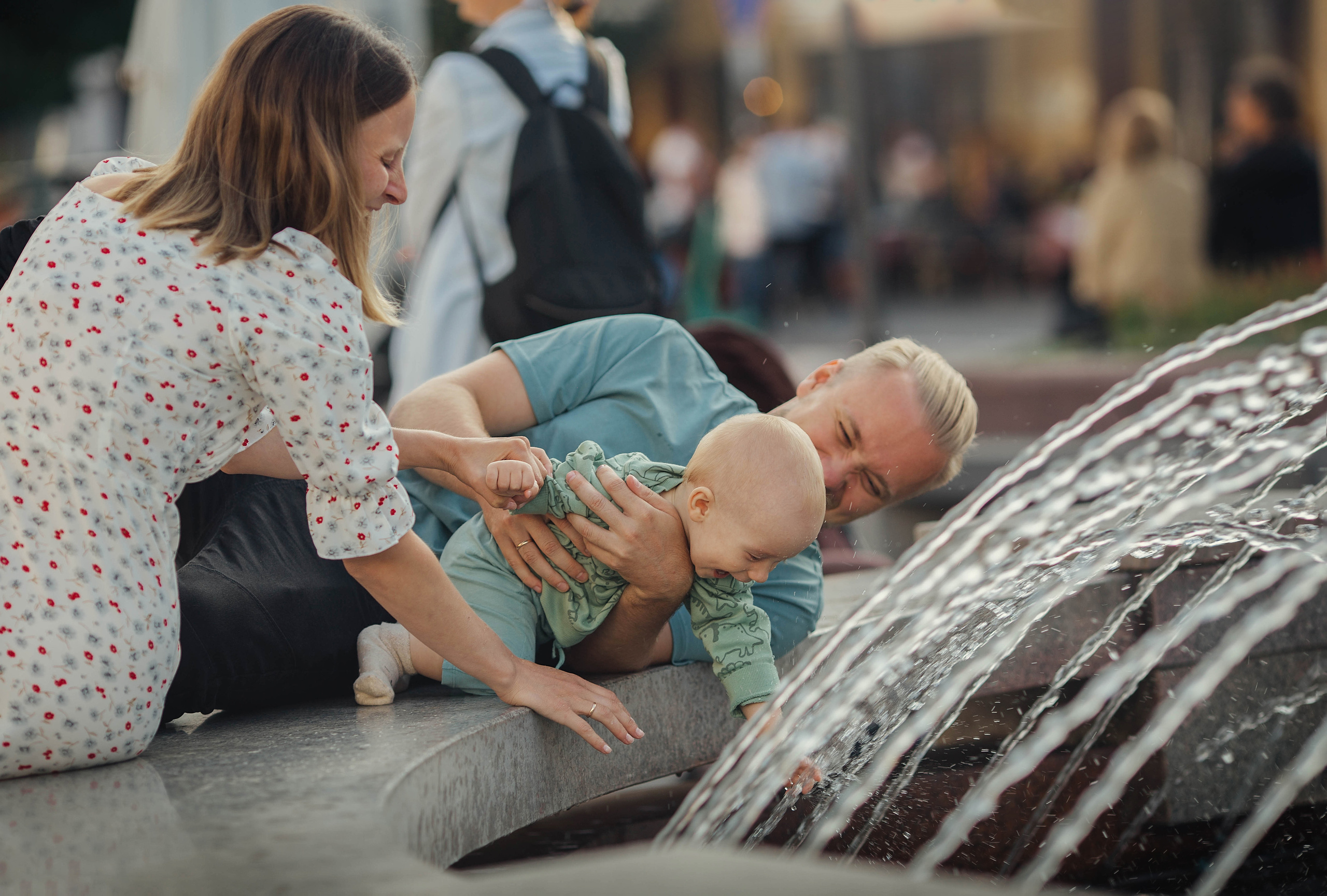 Alena, Oleg and Yaroslav. Family photographer in Vilnuis Svetlana Naumova