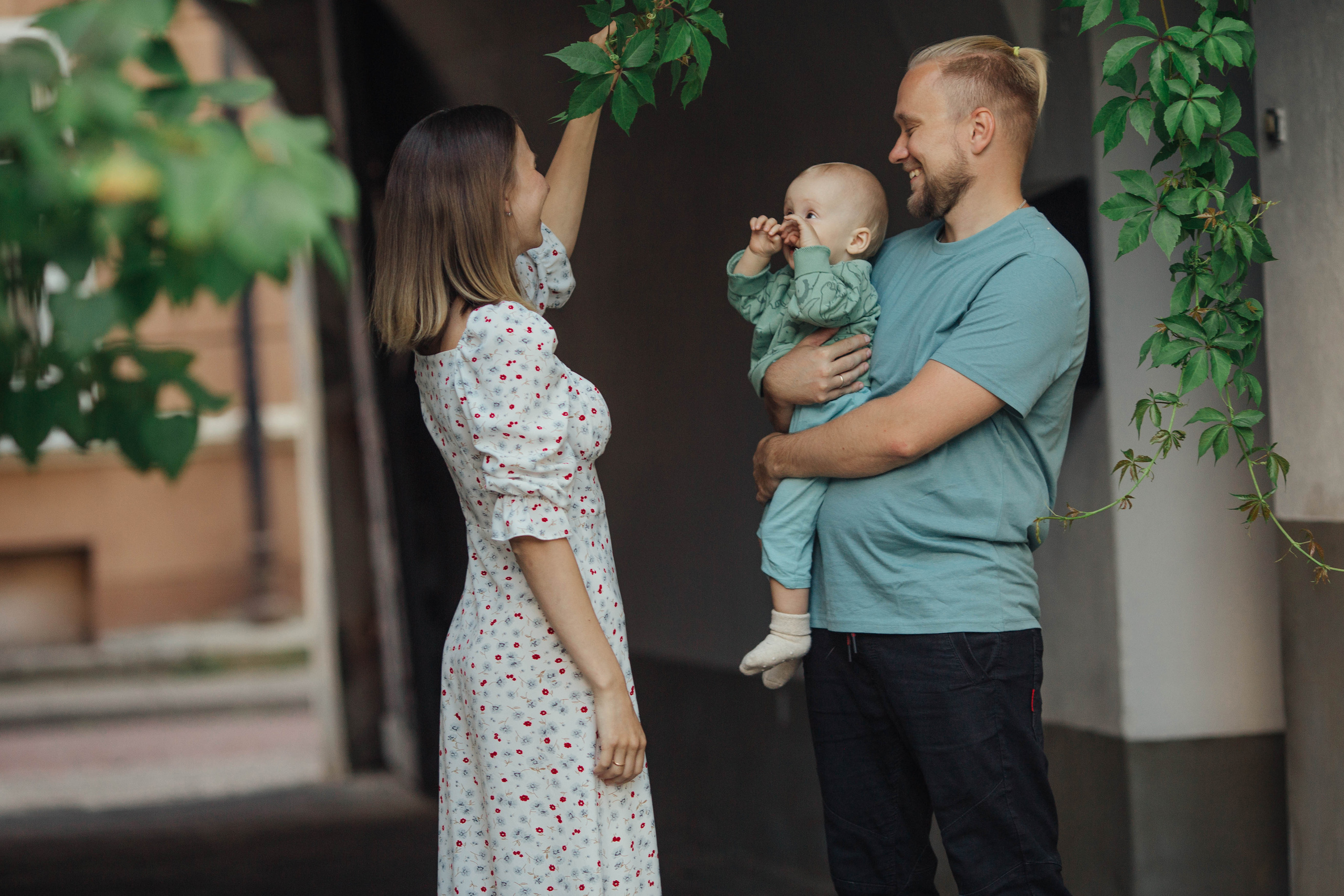 Alena, Oleg and Yaroslav. Family photographer in Vilnuis Svetlana Naumova