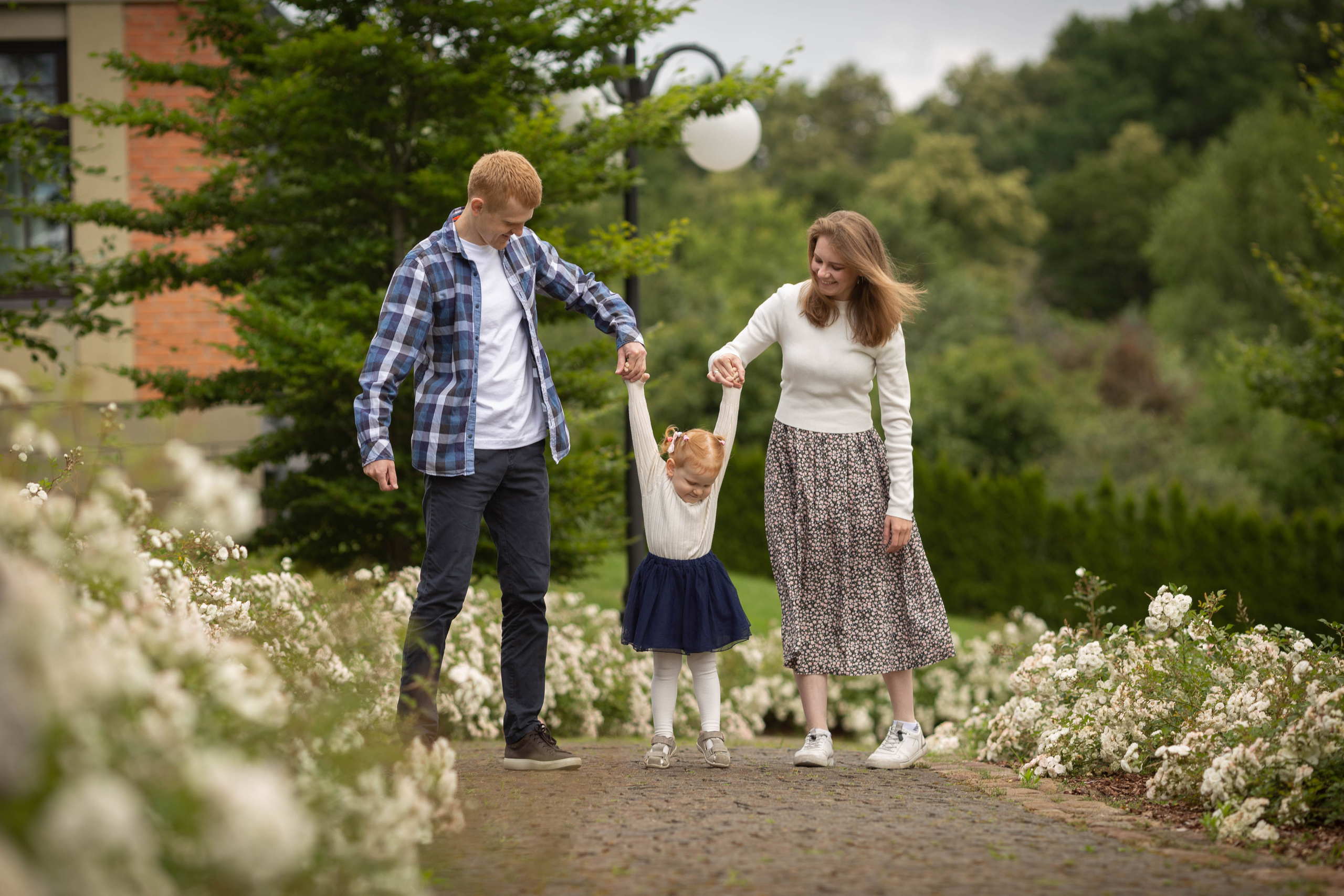 Вика, Юра и Анюта. Семейный и детский фотограф в Вильнюсе Светлана Наумова