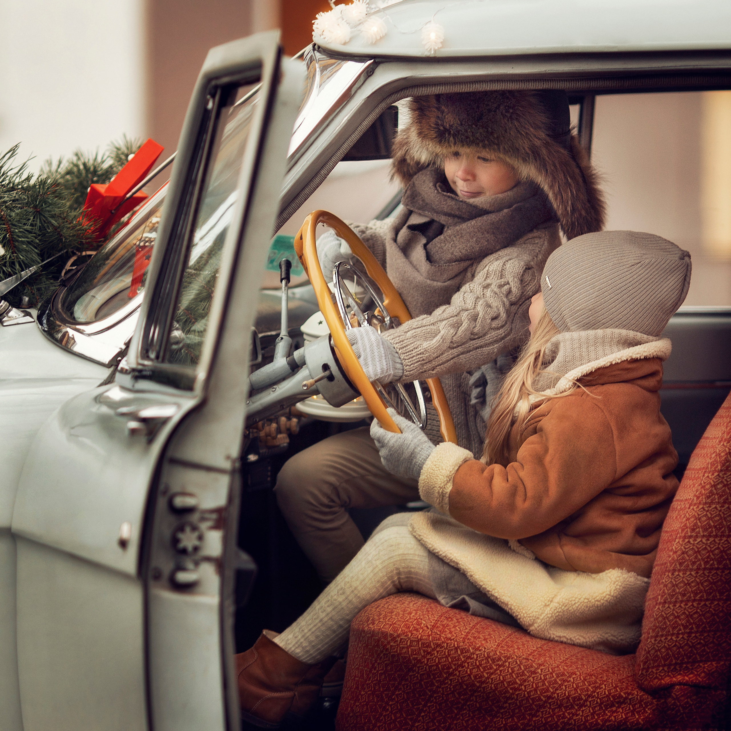 Winter and holiday mood. Family photographer in Vilnuis Svetlana Naumova