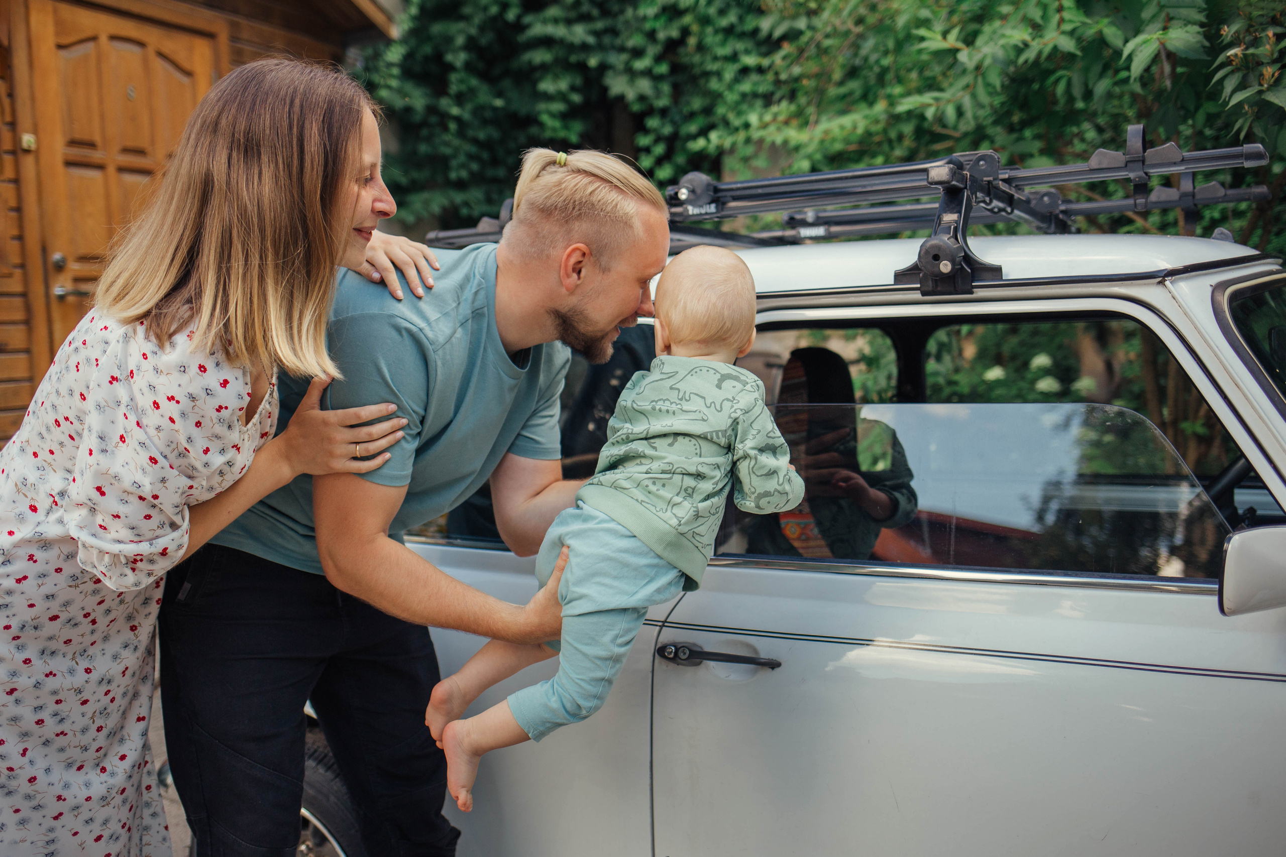 Alena, Oleg and Yaroslav. Family photographer in Vilnuis Svetlana Naumova