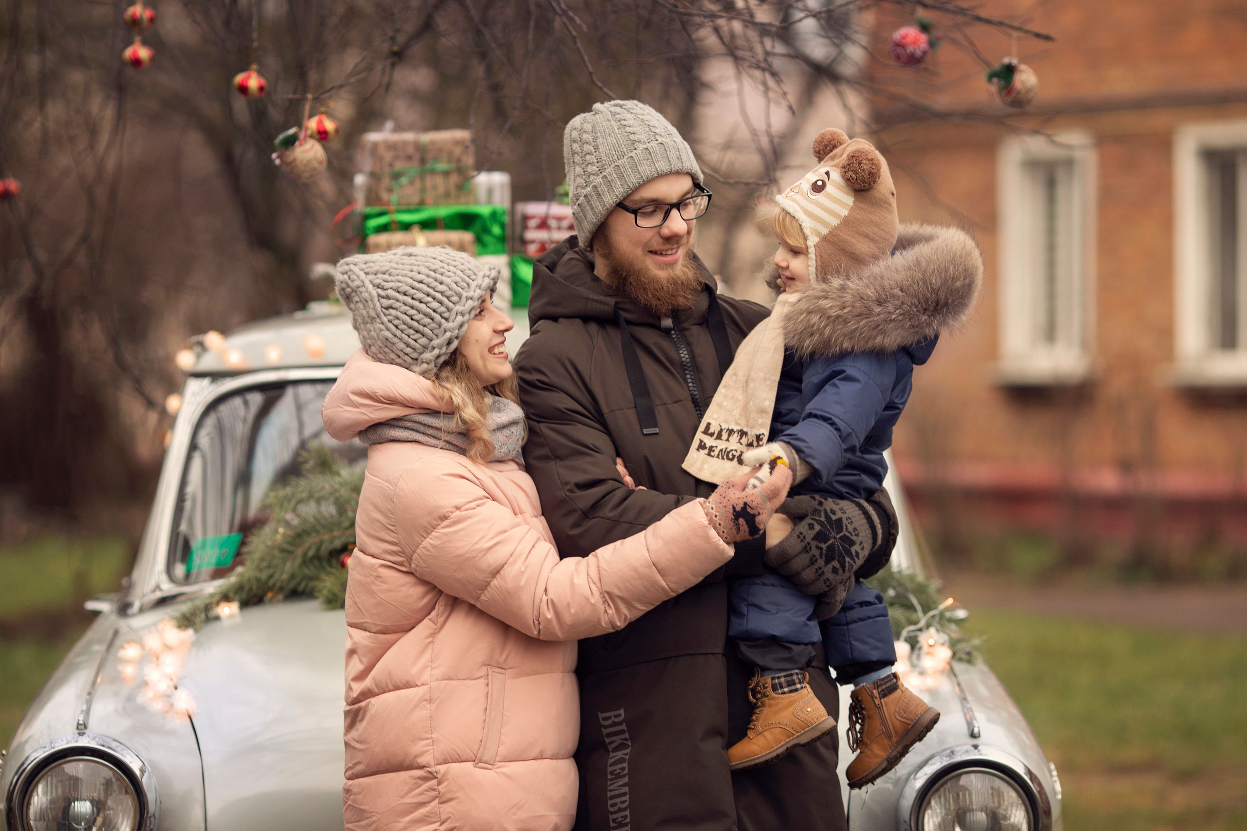 Veronica and her family. Family photographer in Vilnuis Svetlana Naumova