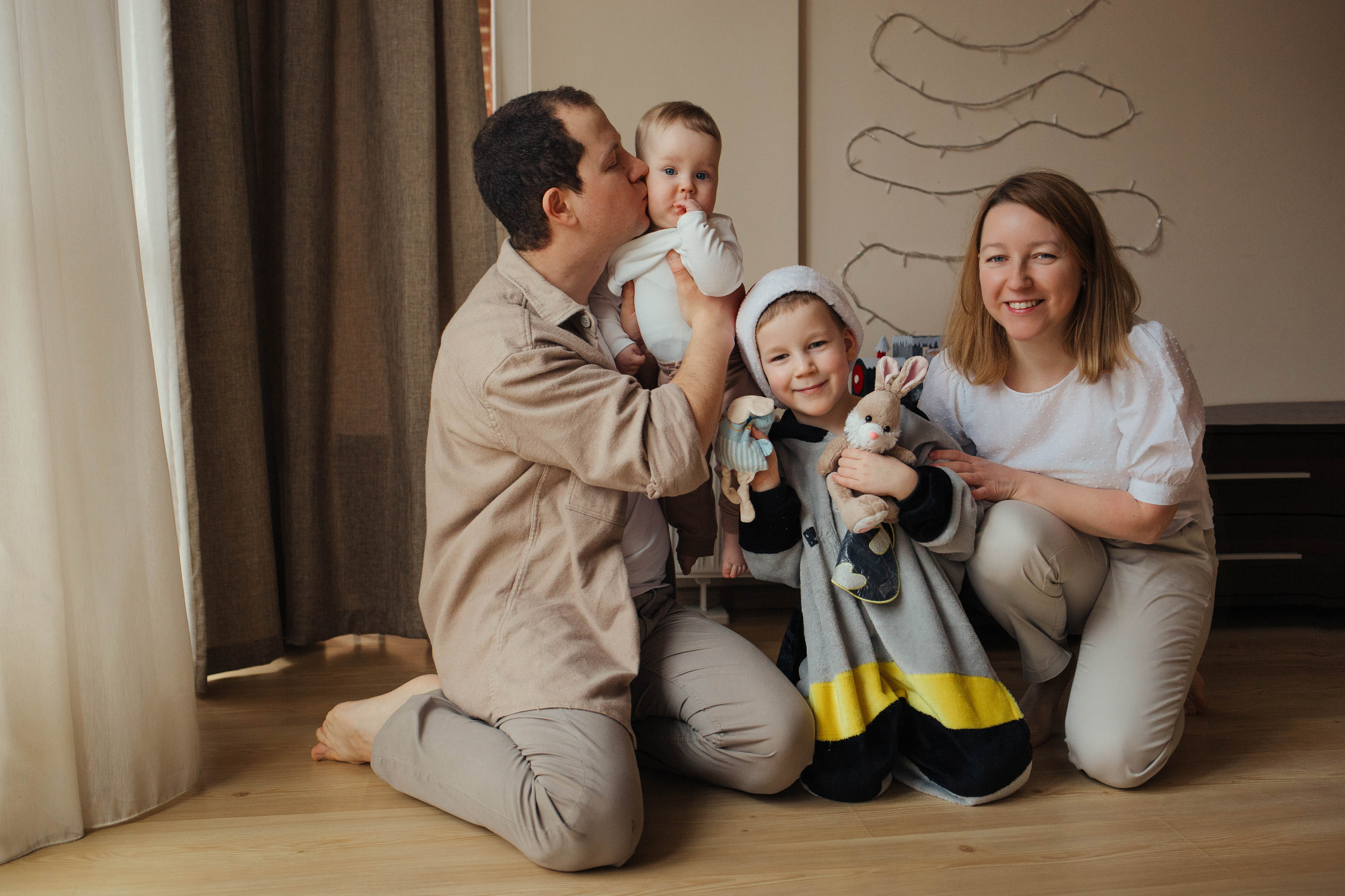 Драгоценные моменты дома. Семейный и детский фотограф в Вильнюсе Светлана Наумова