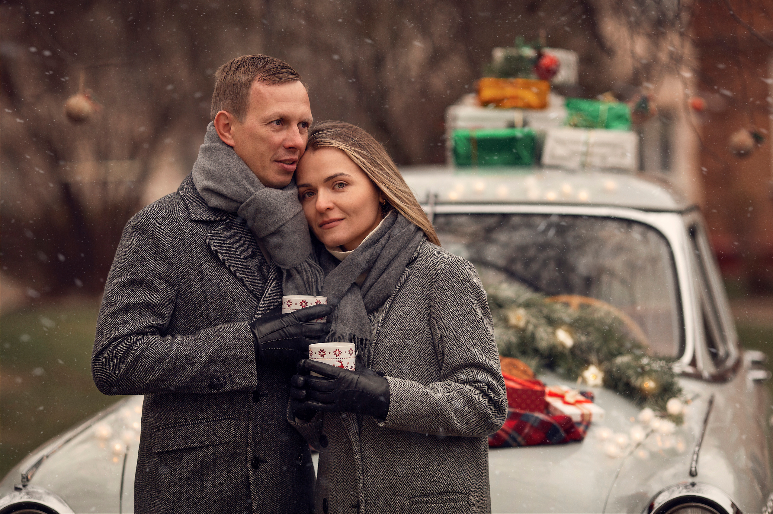 Winter and holiday mood. Family photographer in Vilnuis Svetlana Naumova