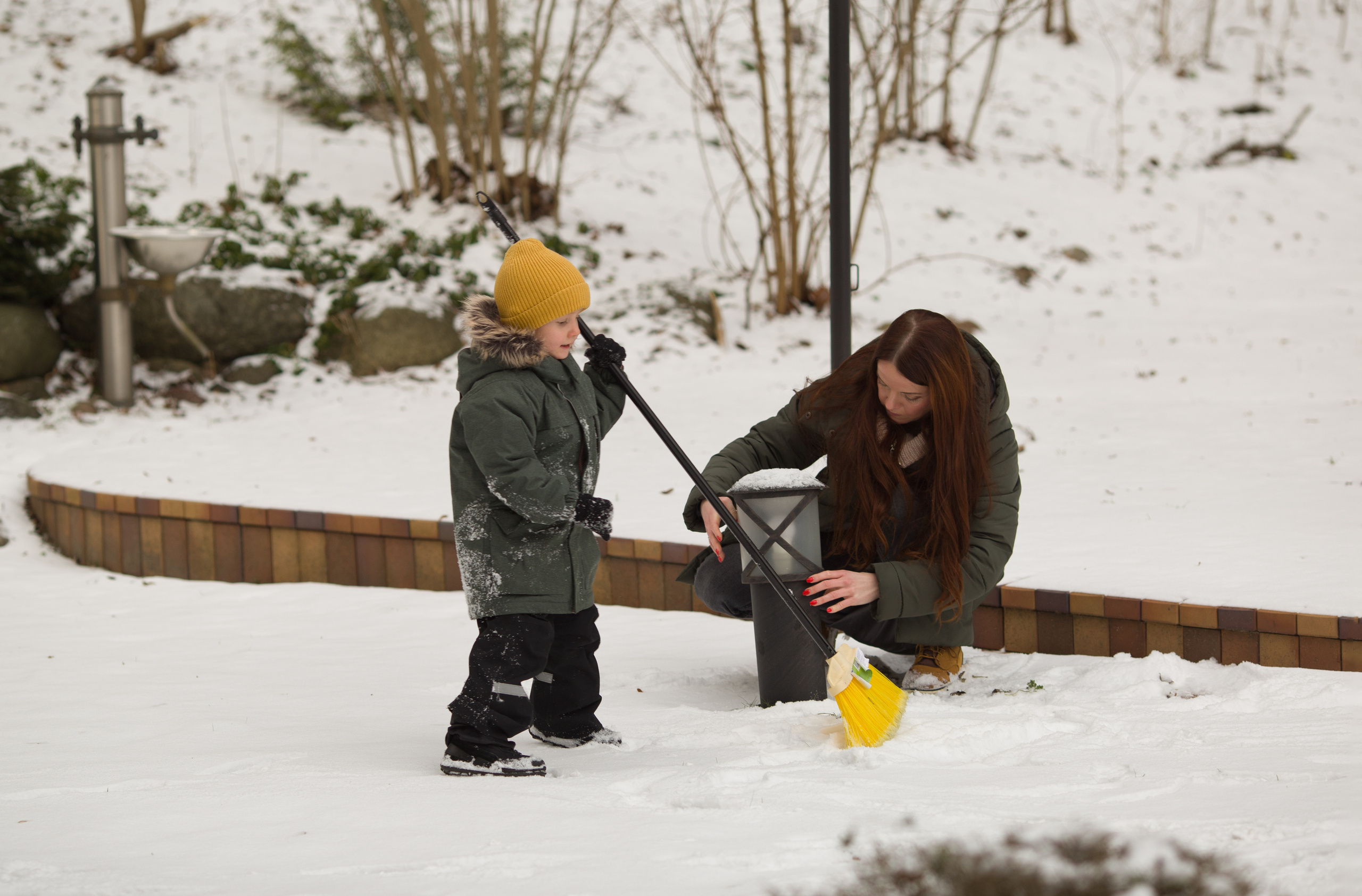 Зимняя семейная фотоистория. Семейный и детский фотограф в Вильнюсе Светлана Наумова