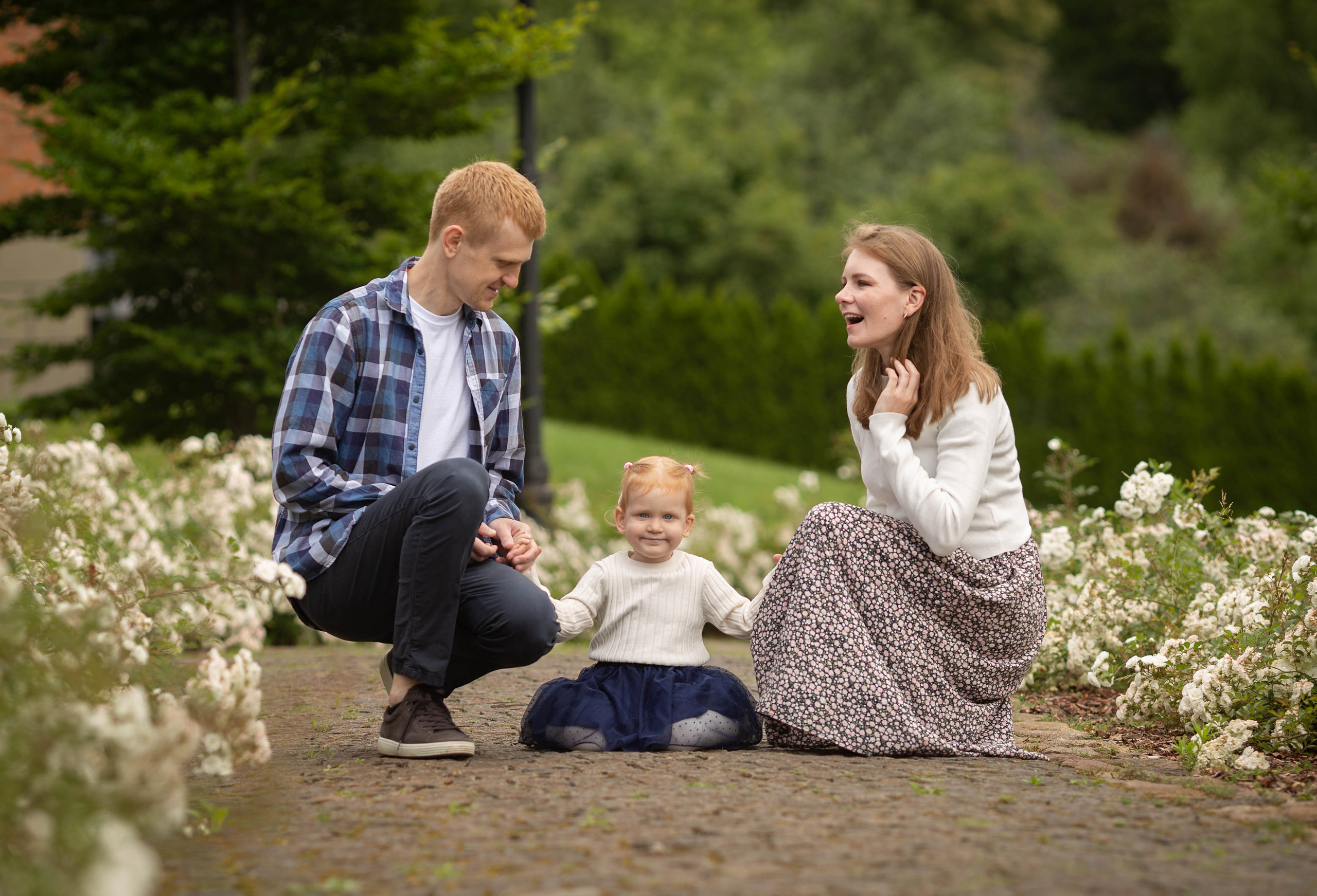 Вика, Юра и Анюта. Семейный и детский фотограф в Вильнюсе Светлана Наумова