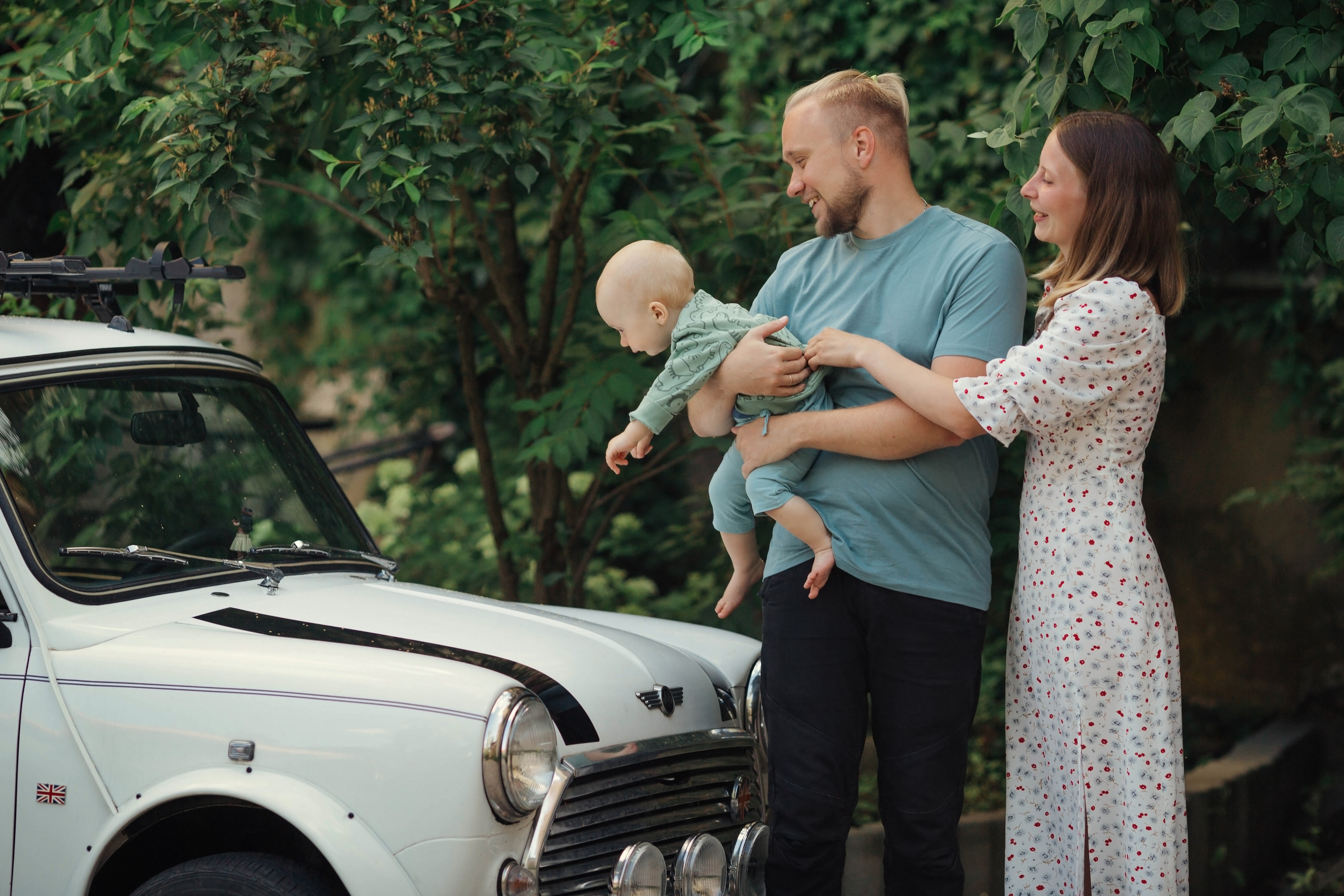 Alena, Oleg and Yaroslav. Family photographer in Vilnuis Svetlana Naumova