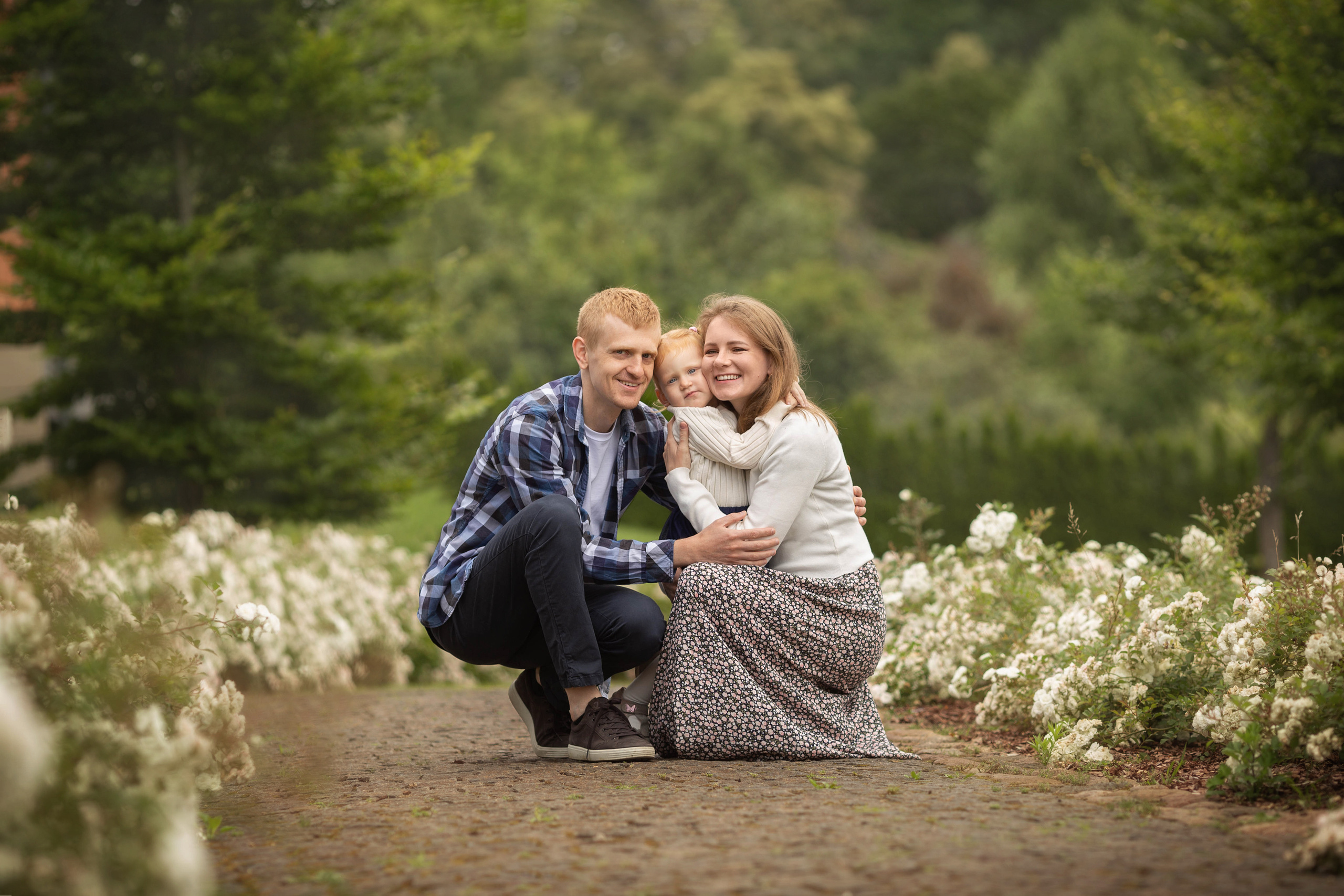 Вика, Юра и Анюта. Семейный и детский фотограф в Вильнюсе Светлана Наумова