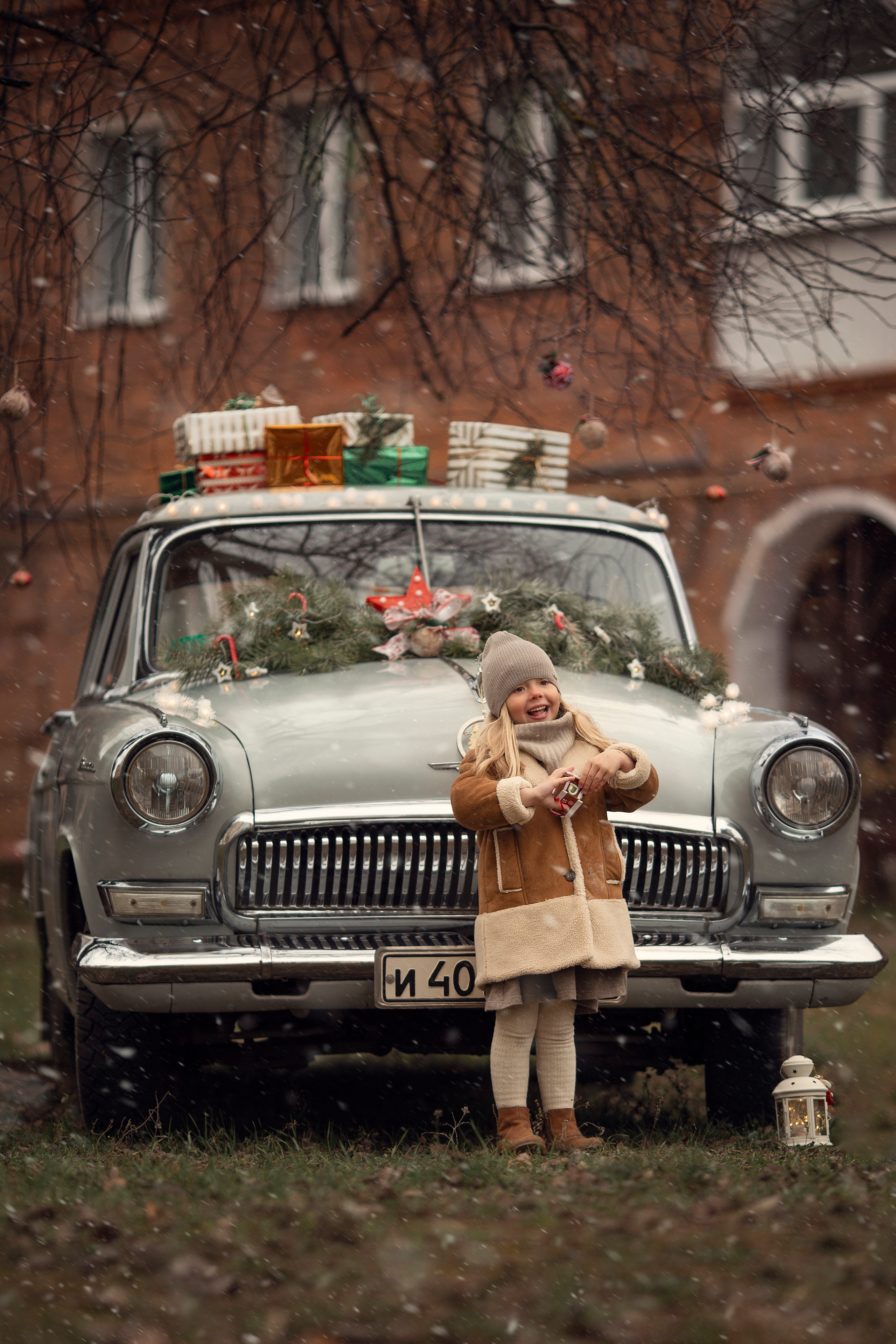 Winter and holiday mood. Family photographer in Vilnuis Svetlana Naumova