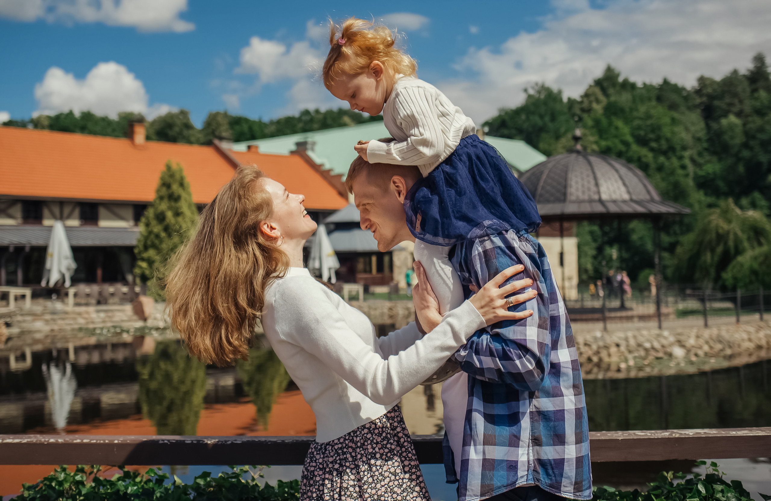 Вика, Юра и Анюта. Семейный и детский фотограф в Вильнюсе Светлана Наумова