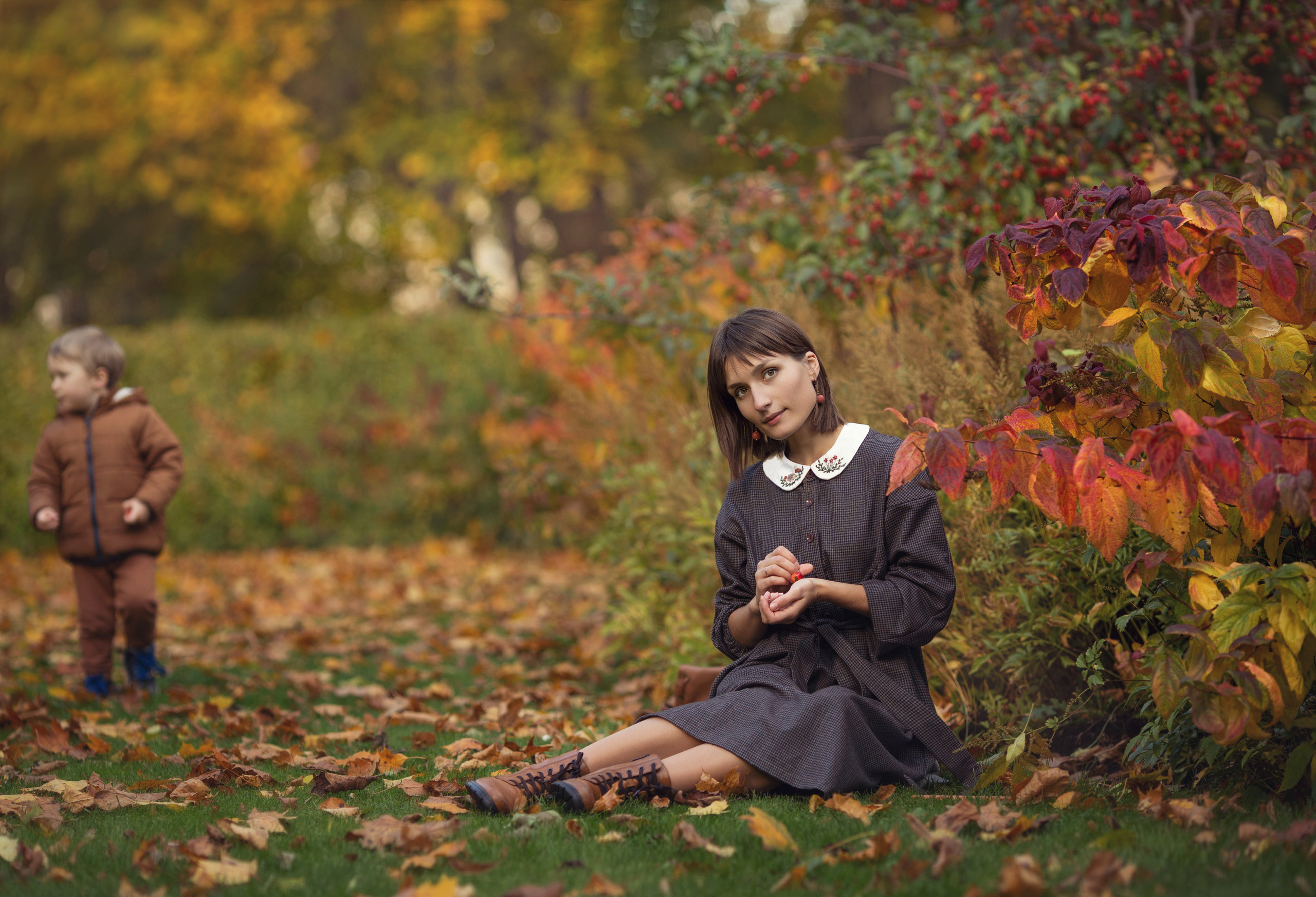 Юля, Саша и маленький Мишка. Семейный и детский фотограф в Вильнюсе Светлана Наумова