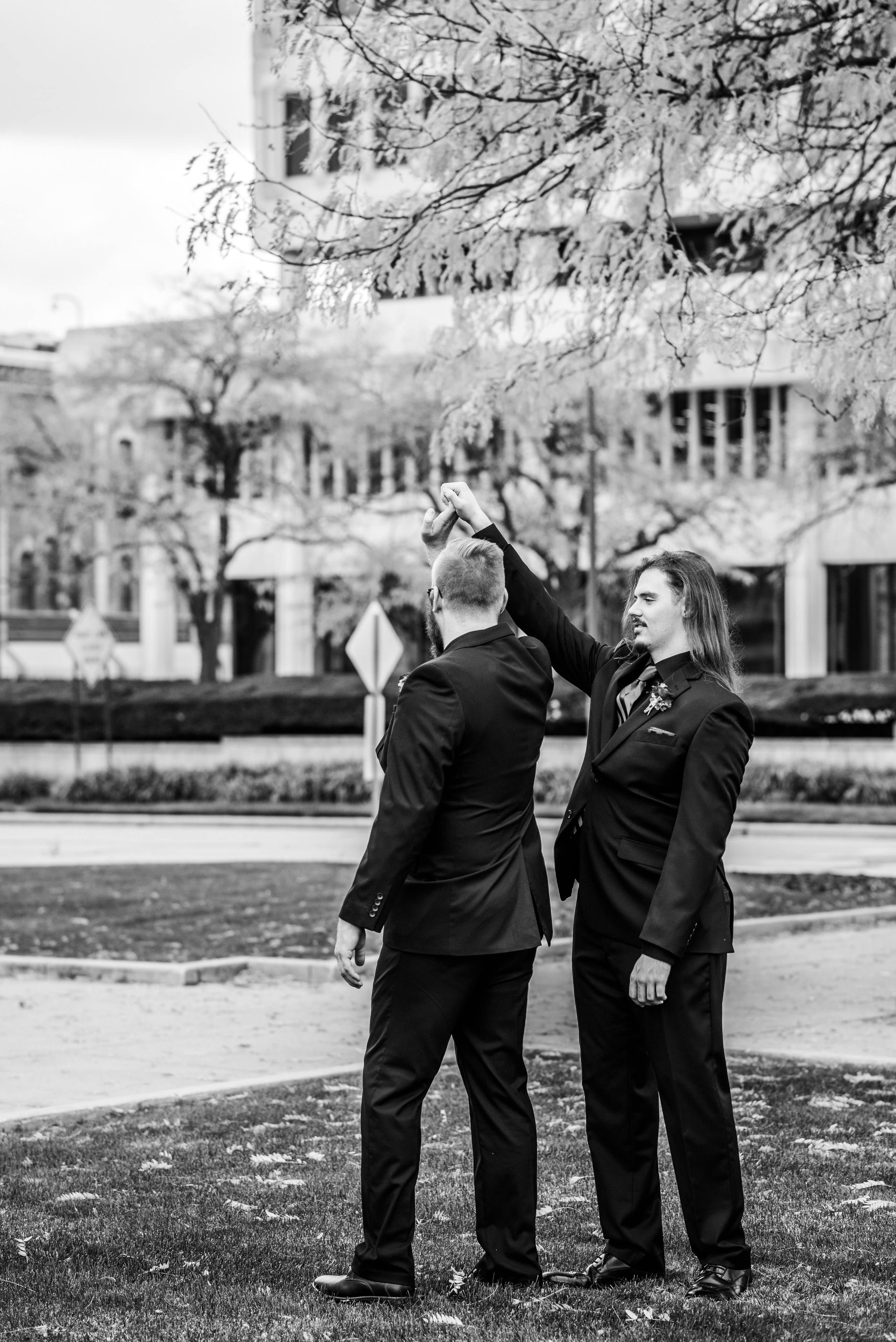 Bold & Dramatic Wedding at The Paper Mill on The Landing | Fort Wayne Wedding Photographer. Alexandria Danielle Photography | Fort Wayne & Indianapolis Wedding Photographer