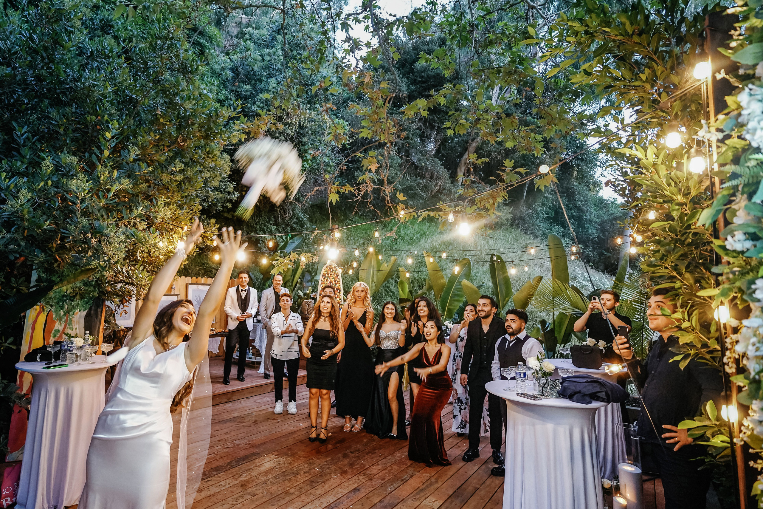 Wedding at the Hollywood Sign Venue, Los Angeles, California. Wedding Photography & Videography Team in California, Los Angeles, San Francisco, San Diego and Travel
