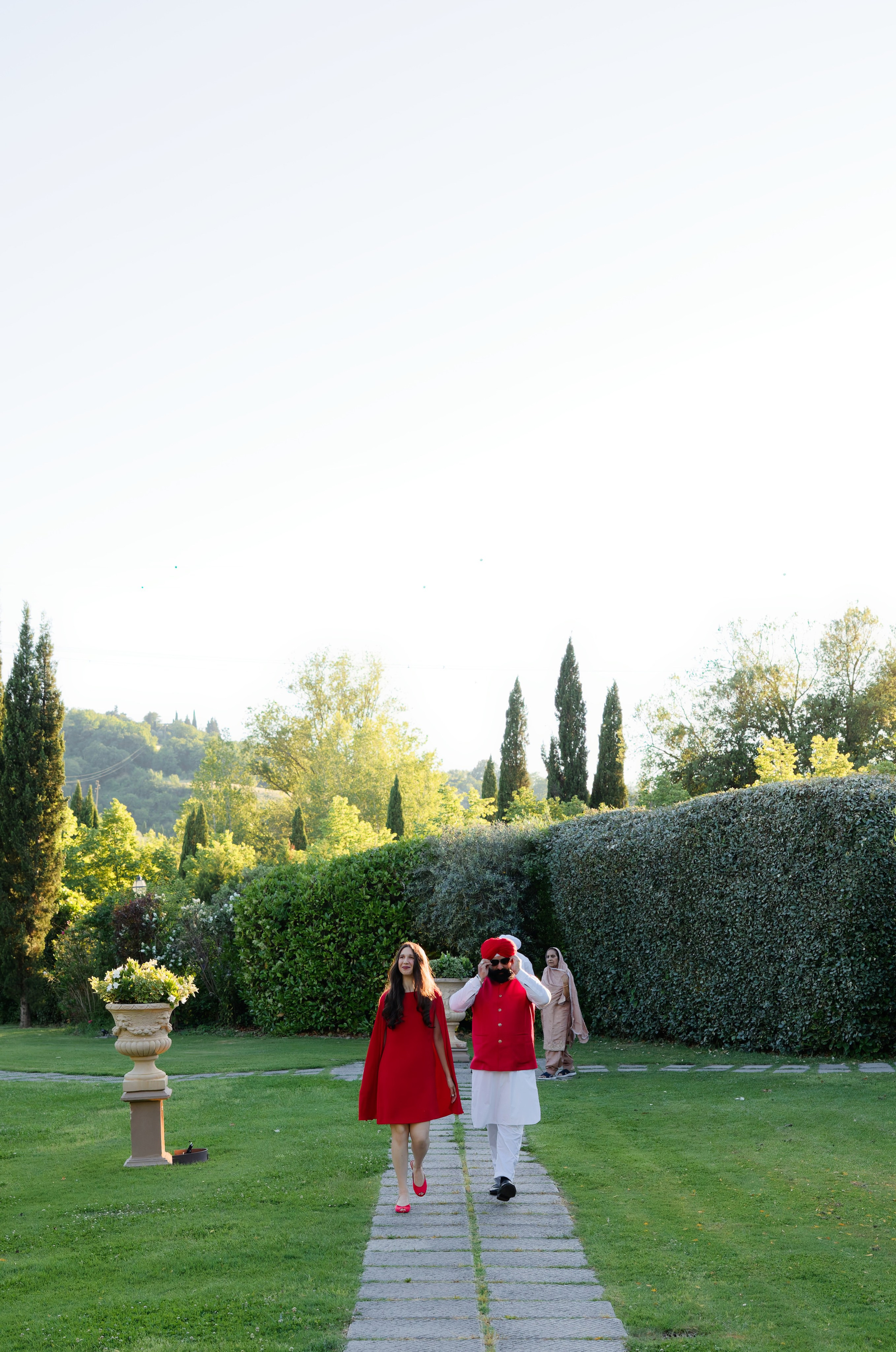 Pizza Party at Tenuta Massini, Florence, Italy. Destination Wedding Photographer — Nikita Burtsev