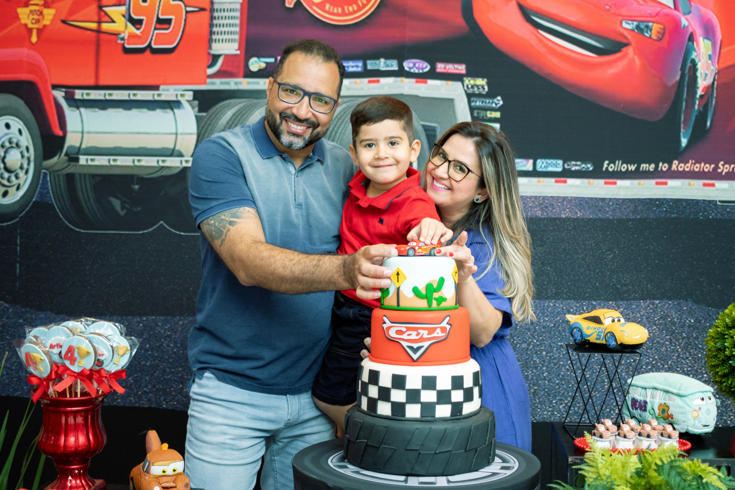 Arthur — Aniversário 4 anos. Principal