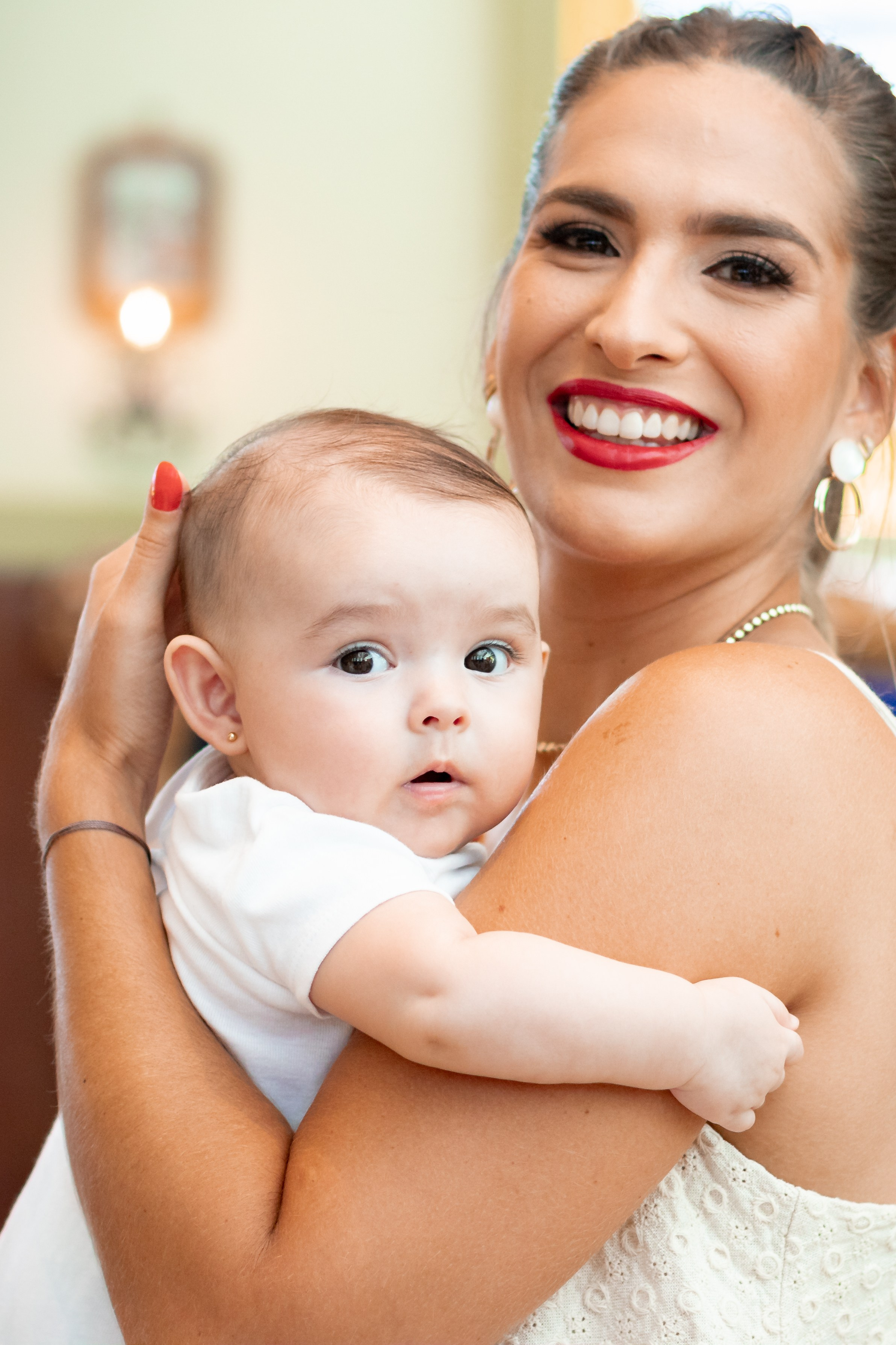 Luísa — Batizado. Principal