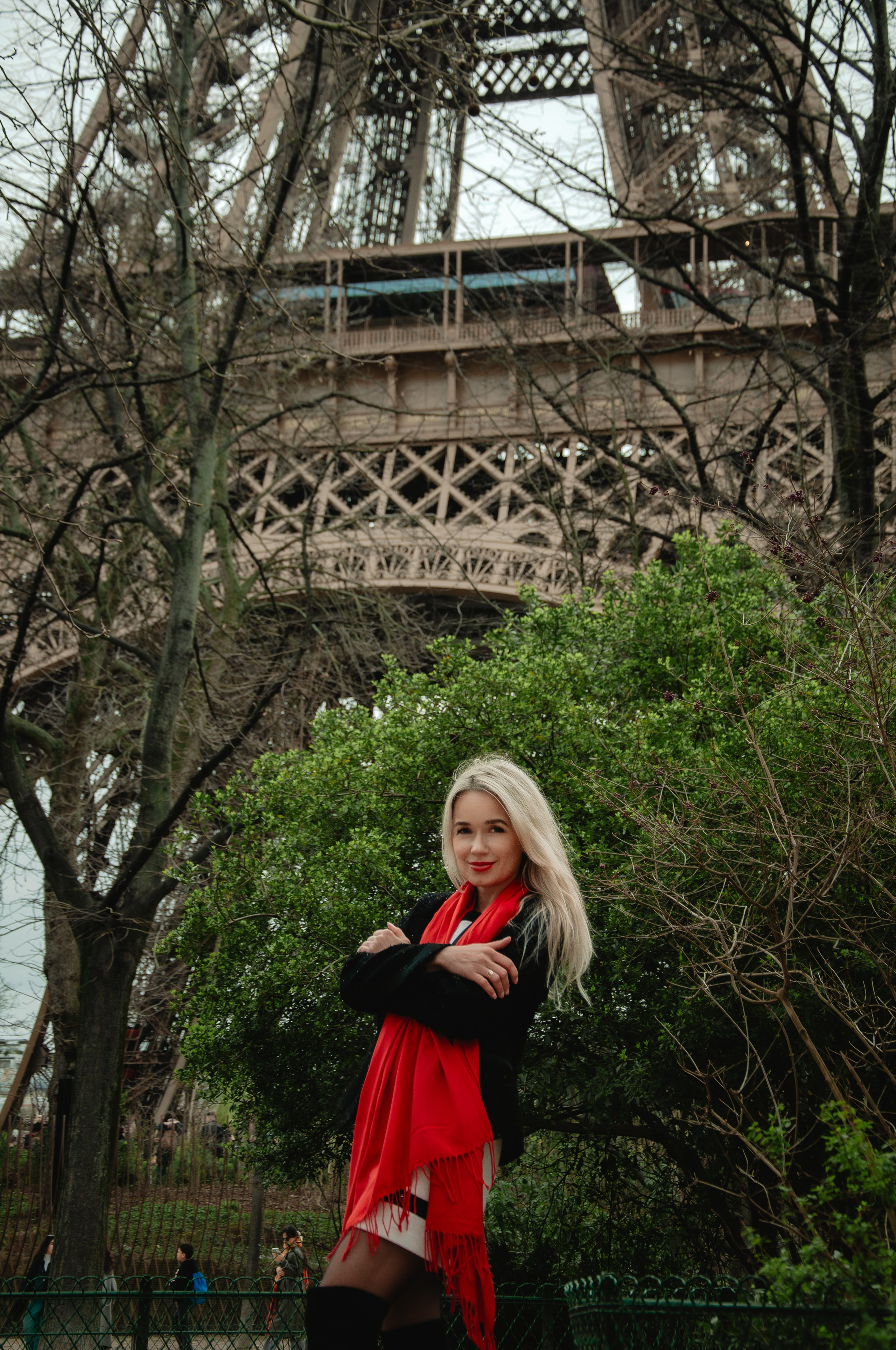 Фотосессия в зимнем Париже. Фотограф в Париже Полина Осипова