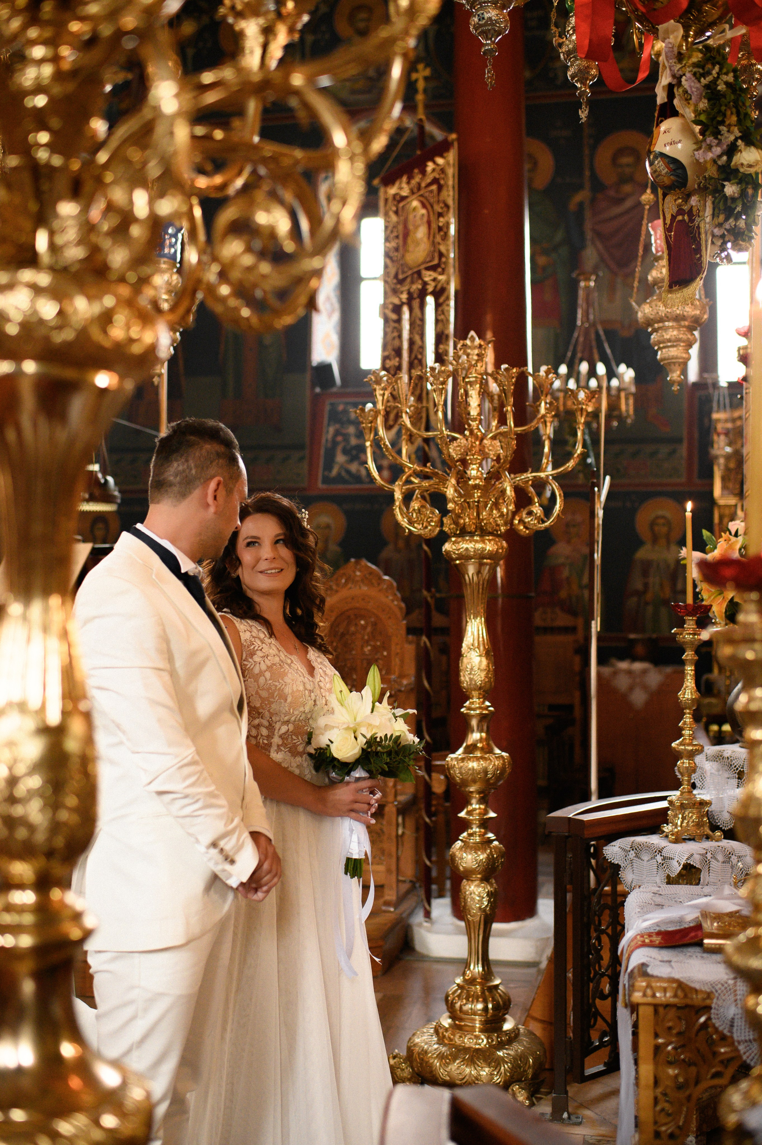 Wedding in Arnia Daria and George. Family, children, portrait, and event photography in Thessaloniki