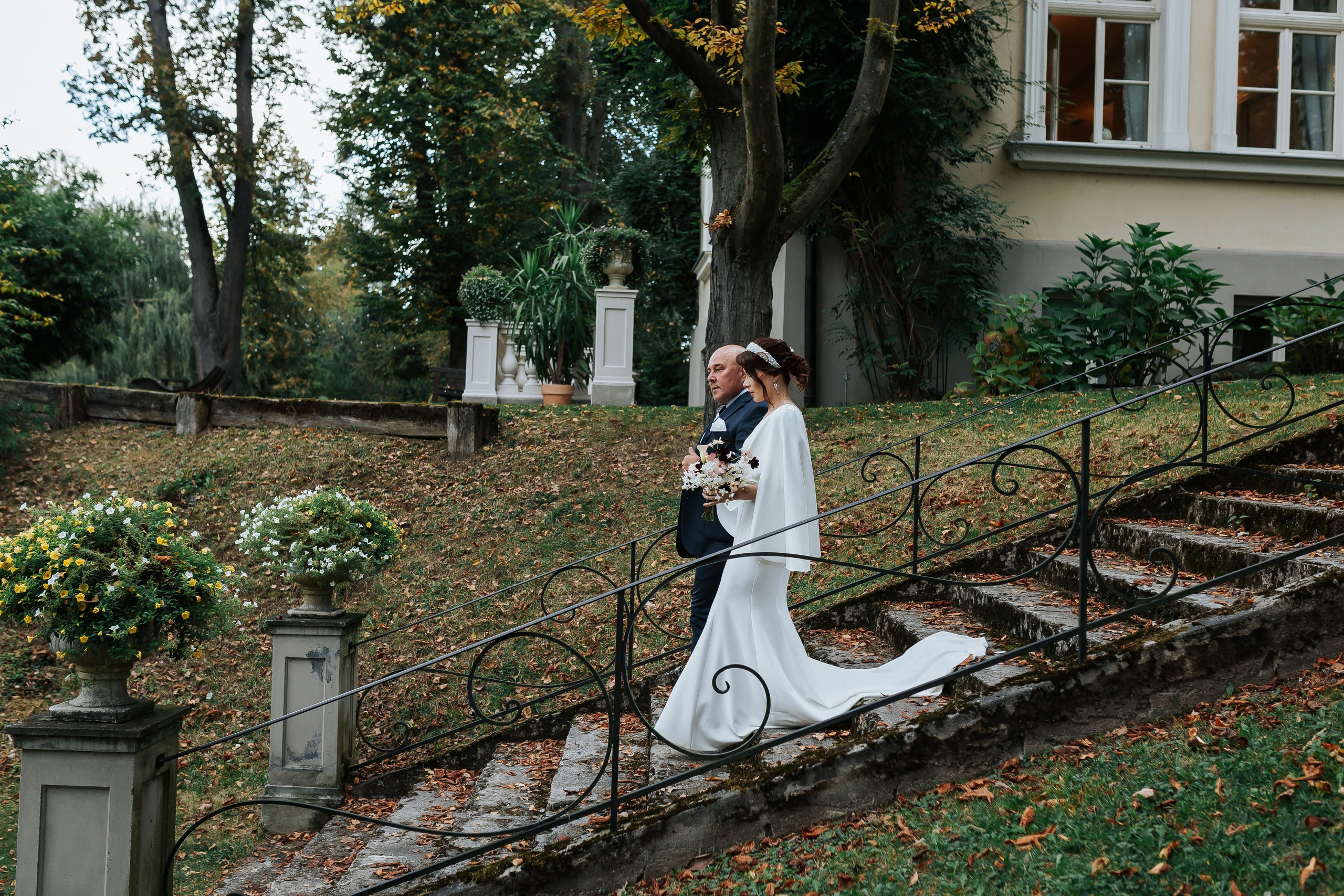 Maria & Serhiy. Dwor Sierakow. 25.09.2024. Fotograf ślubny i rodzinny w Krakowie Yana Klymova