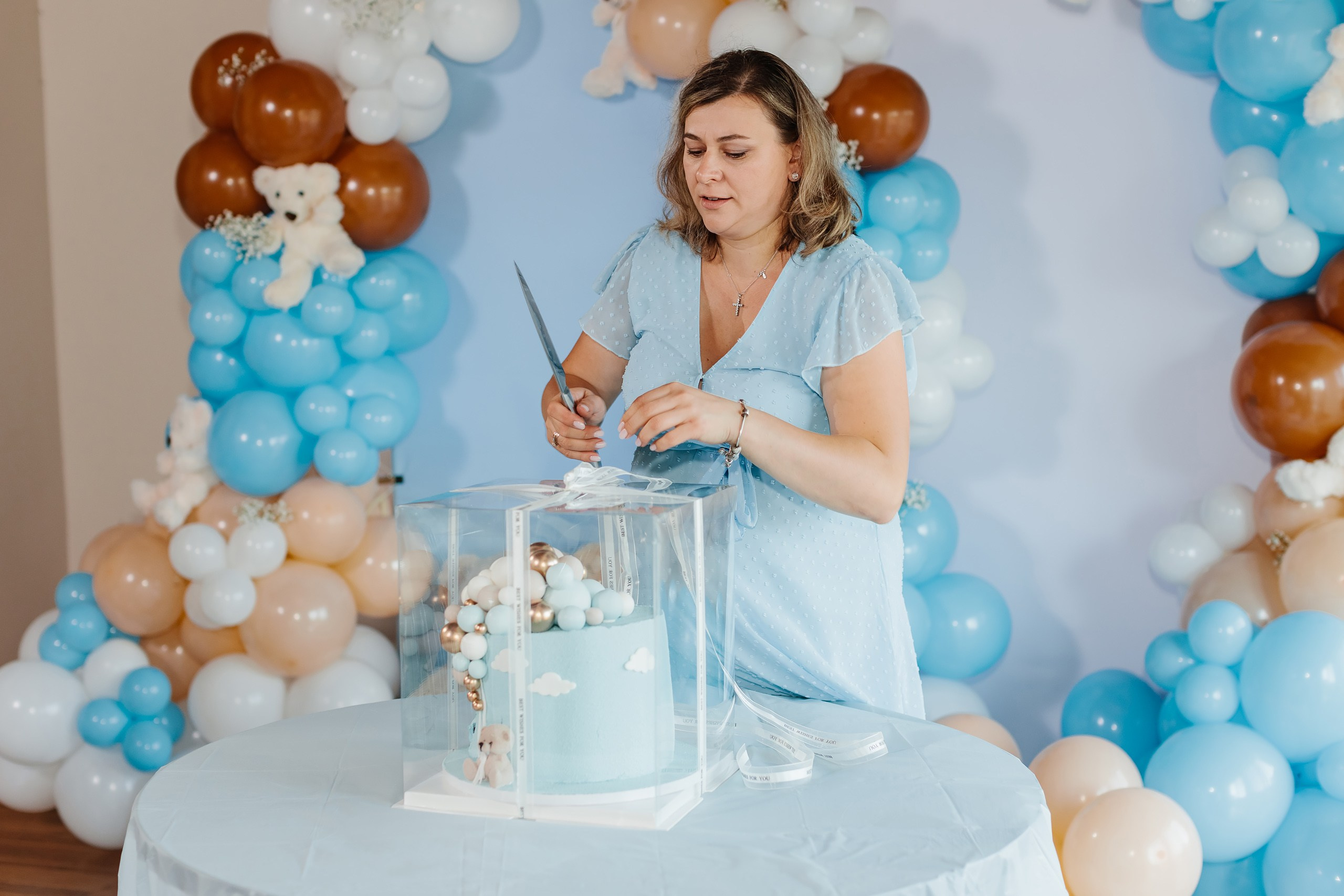 10.01.2022 Baby shower. Wedding family event photographer in Chicago Nick Yushevich