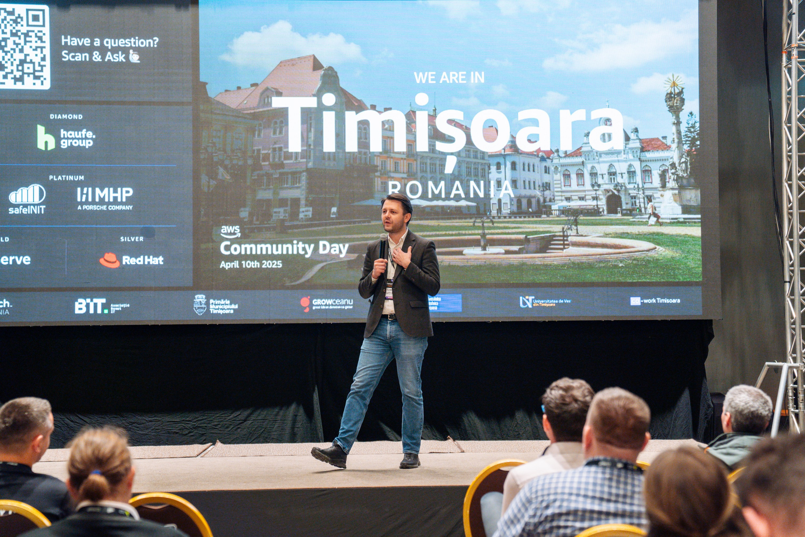 AWS Community Day 2025. Cozac Cristian Photographer
