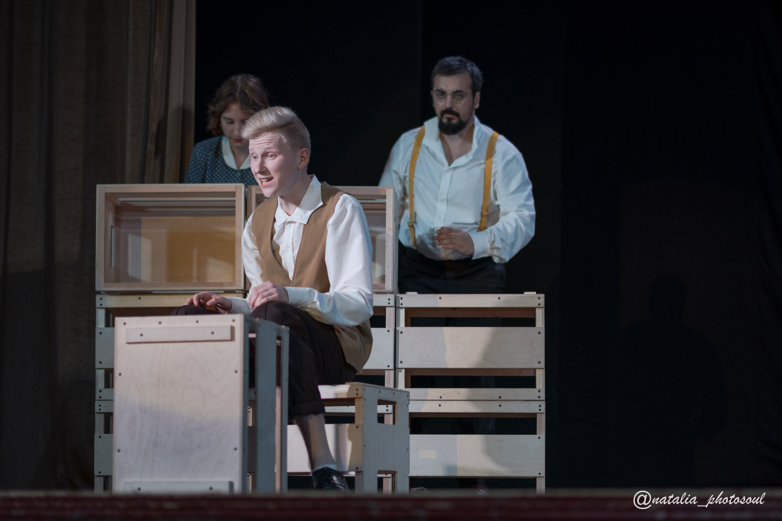 Performance “Our Town” School and Theater “Artist”. Photographer in Seoul Dobrokvashina Natalya