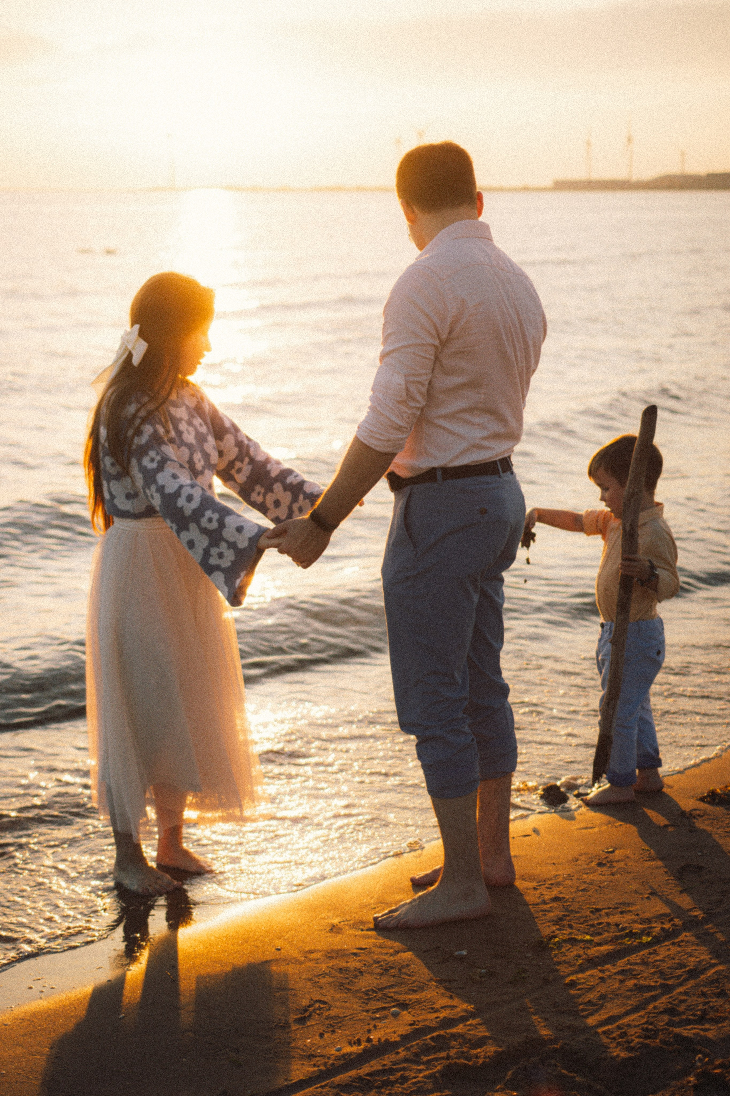 Warm evening in Falkenberg. Photographer in Gothenburg Aleksandra Stroganova