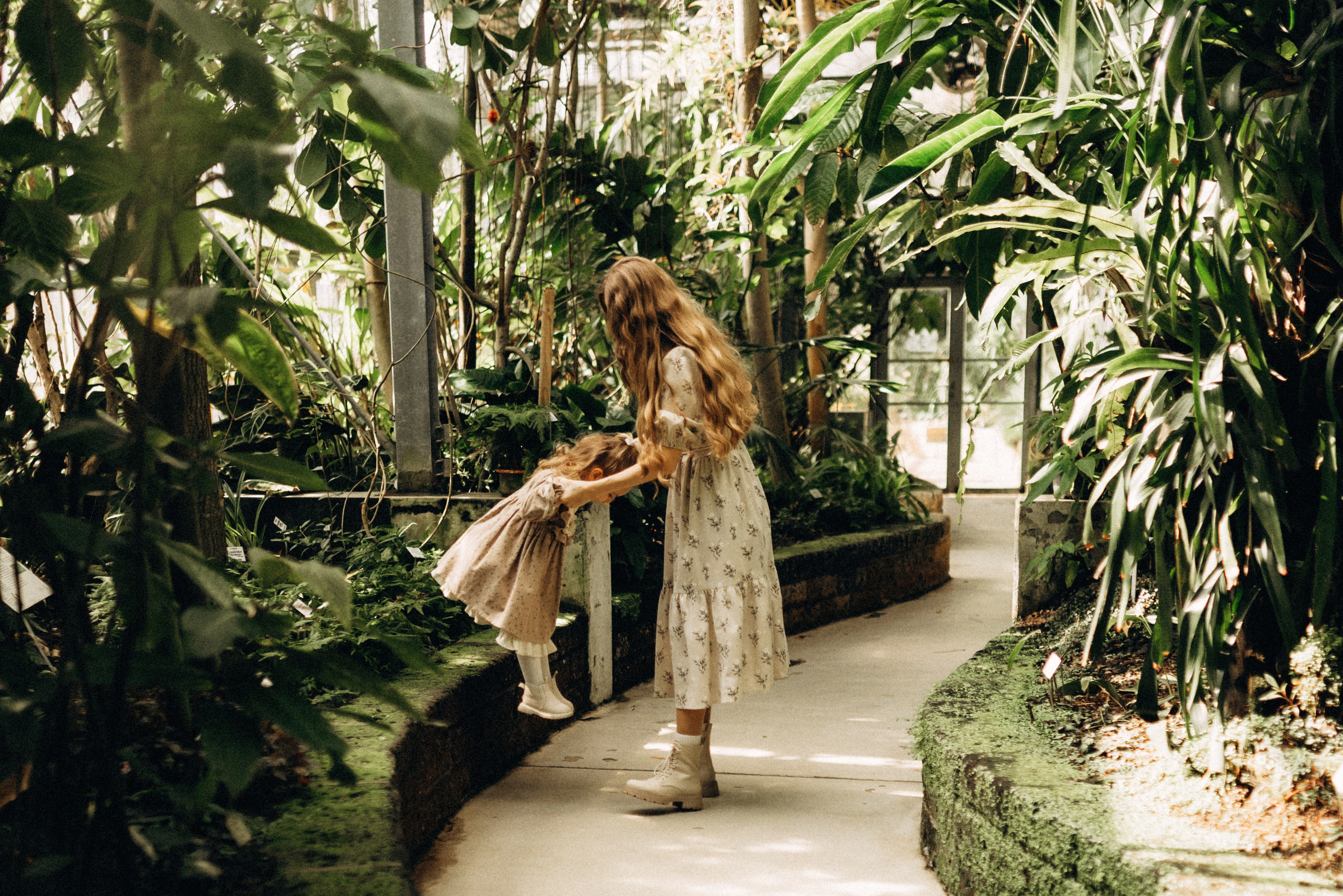 The story in the greenhouse. Семейный фотограф Лейпциг, Германия