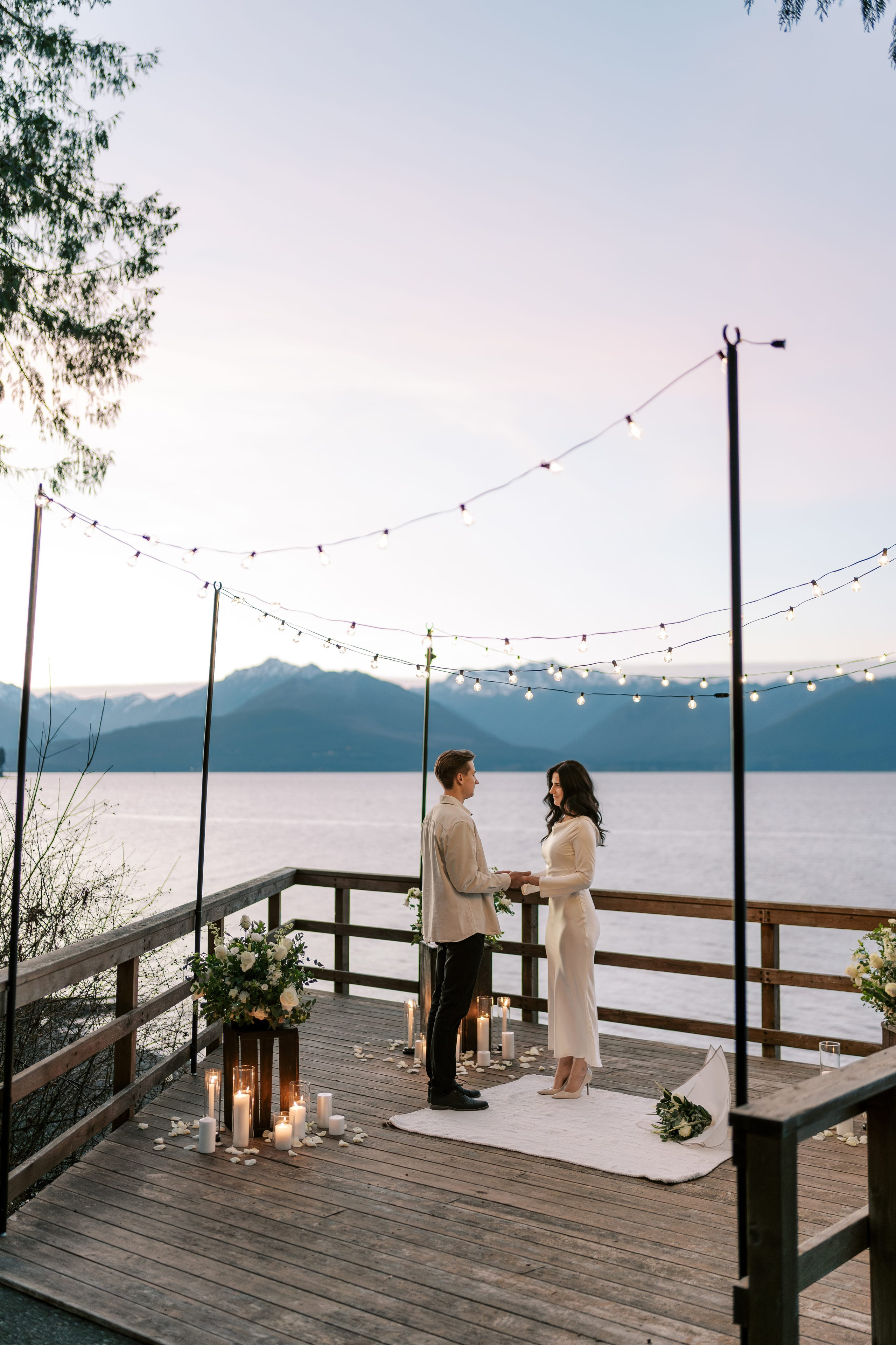 Proposal. January 2025. Seabeck, Washington State. EVAN ARISTOV WEDDING PHOTOGRAPHY — Seattle Wedding Photographer