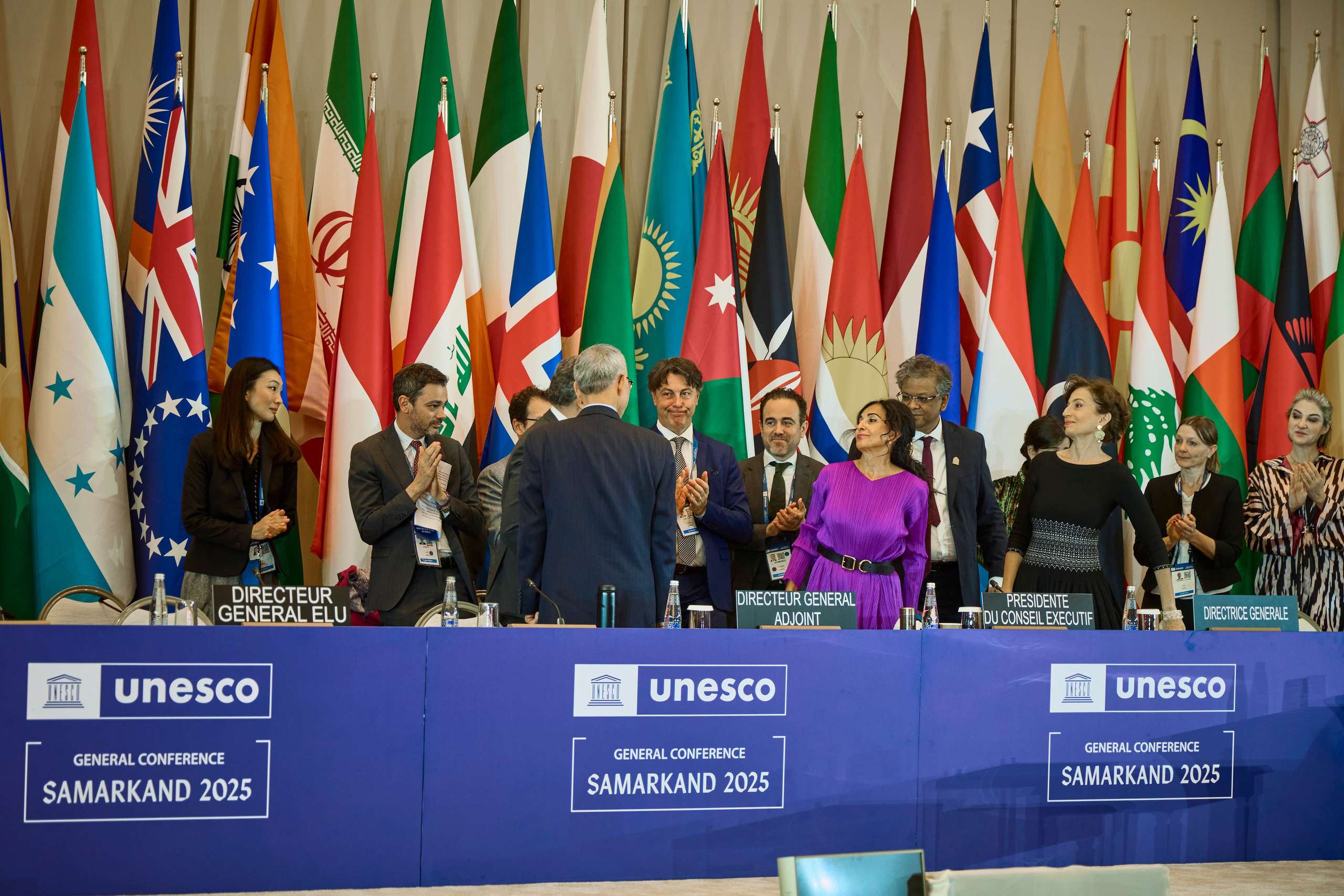 General conference UNESCO 2025 Uzbekistan. Photographer in Uzbekistan and Samarkand Djasur Marupov