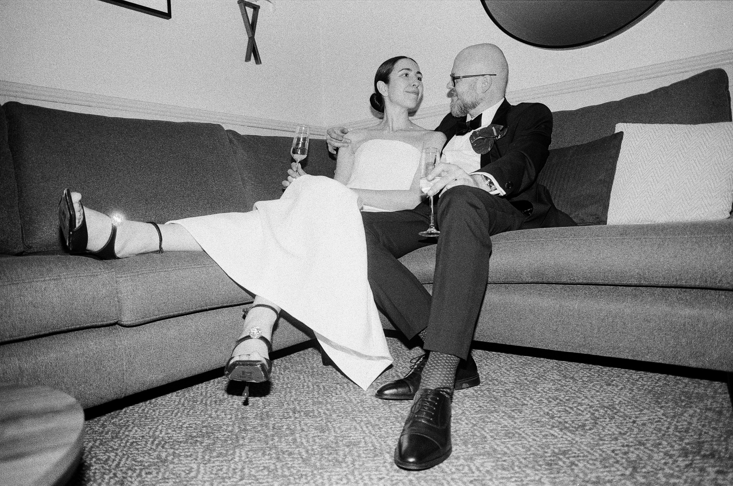 Wedding on Black n White Film. Molfar Visuals
