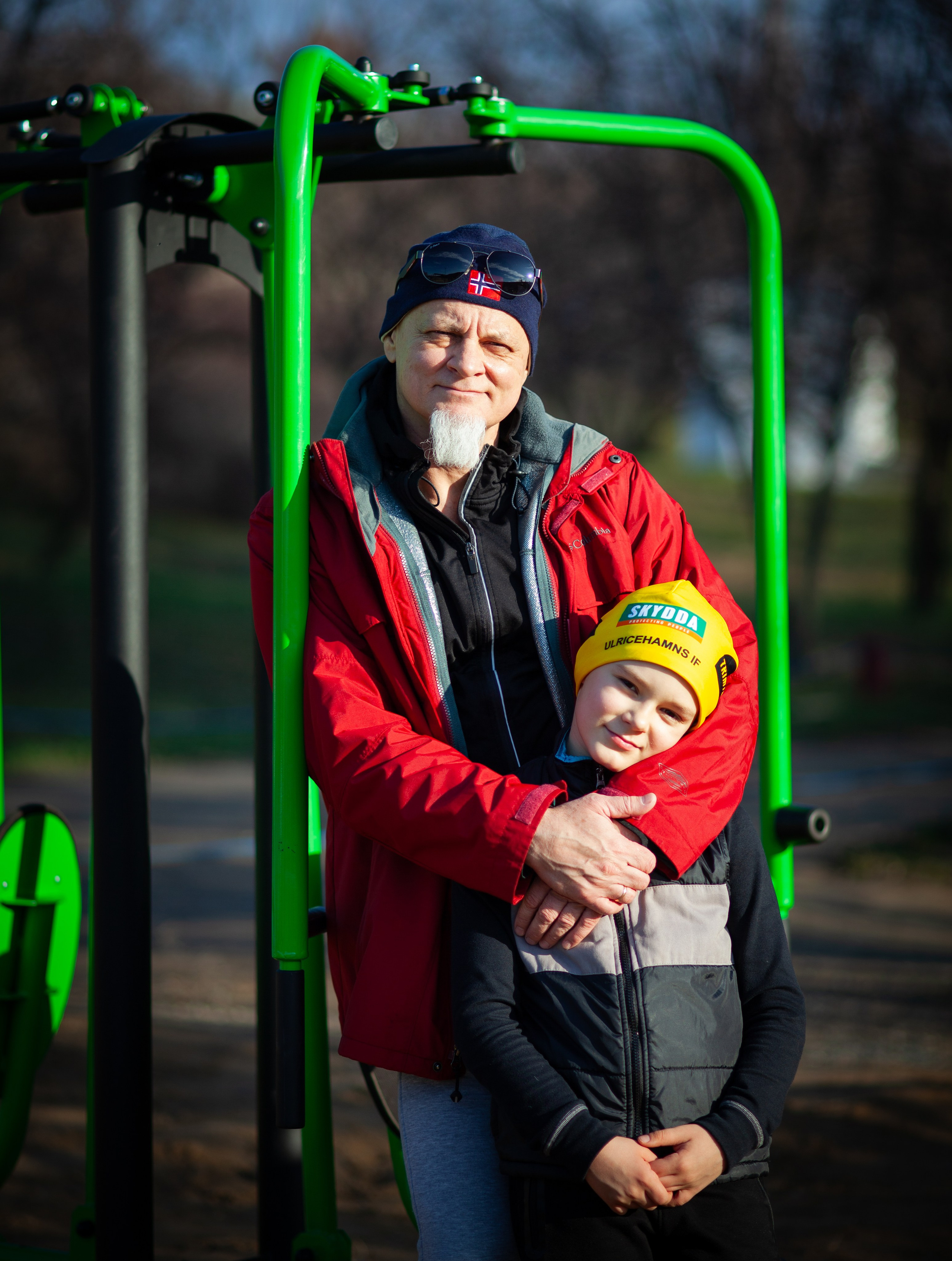 Мішка на тренируванні