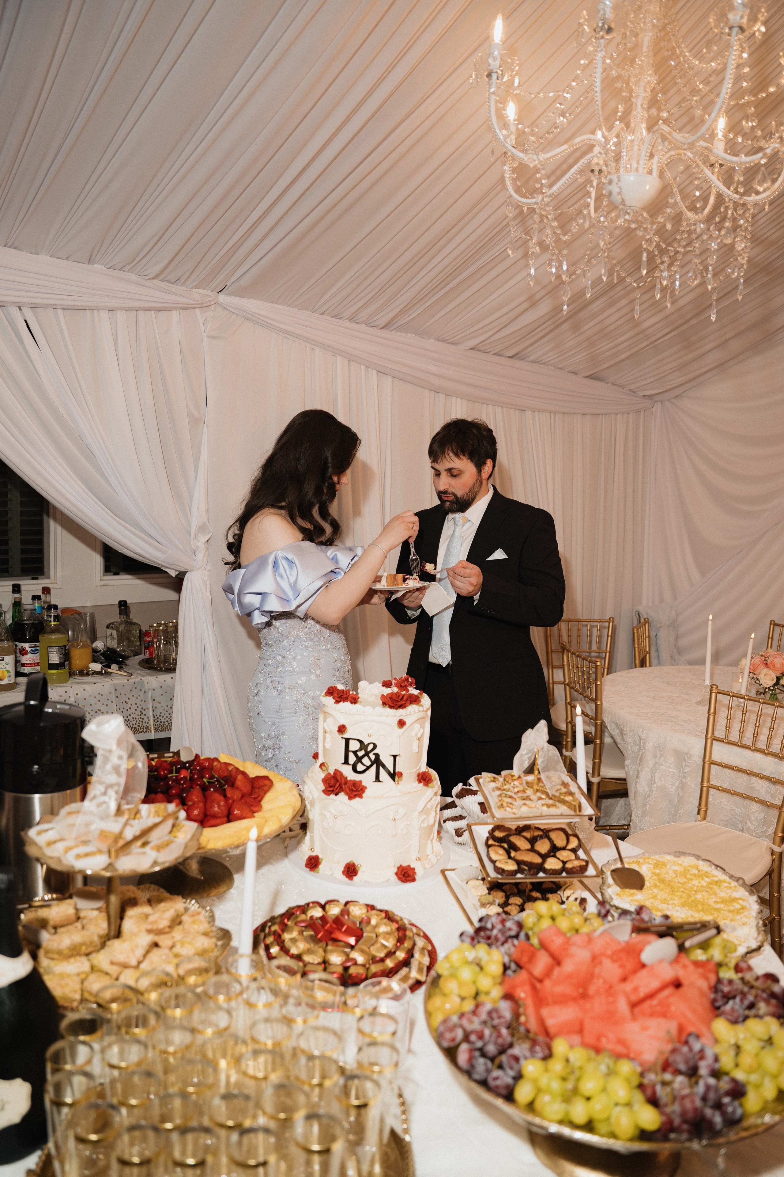 Rani and Noor’s engagement party. Photographer in Washington Sophia D