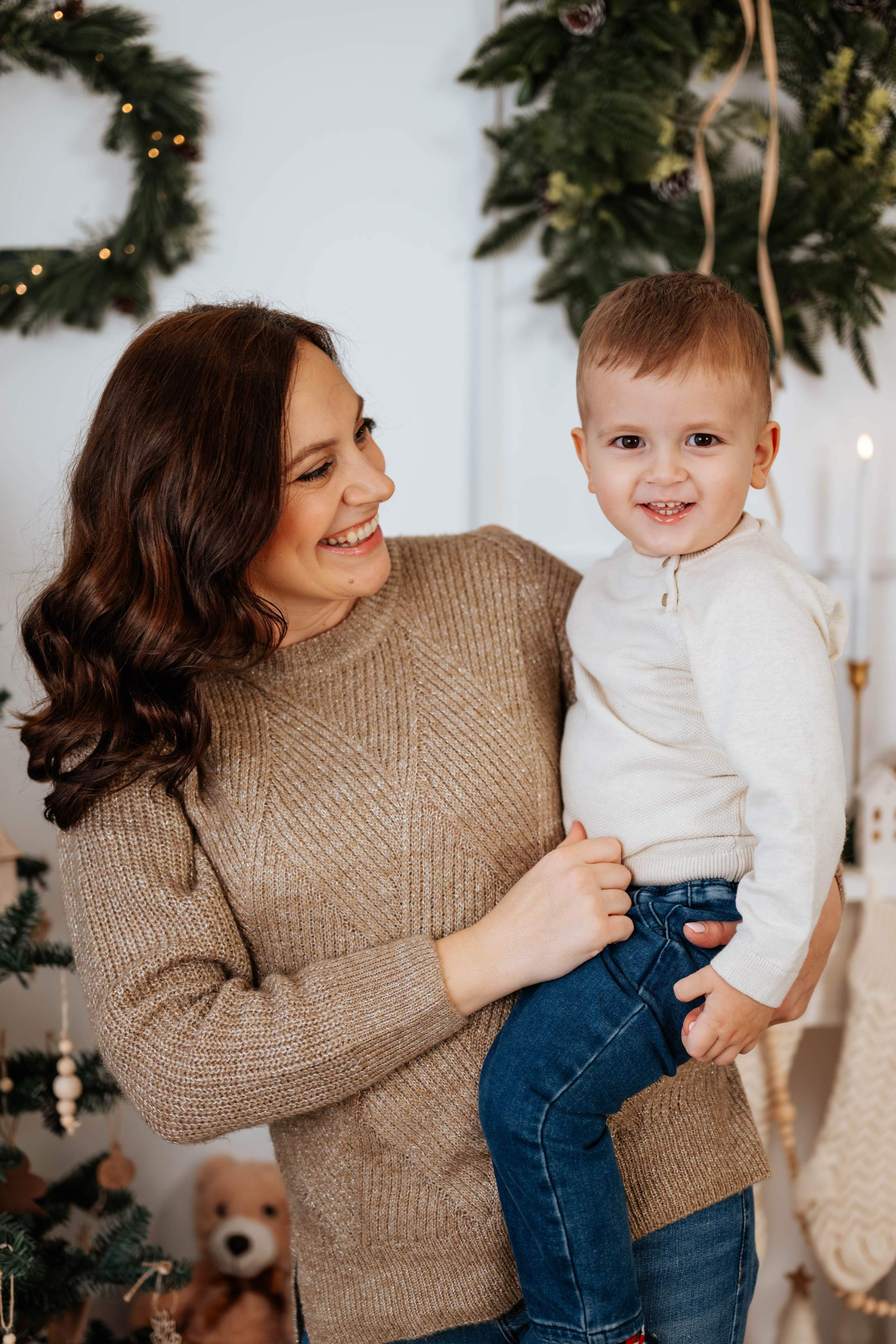 Miloševići - novogodišnje fotografisanje. Dečiji i porodični fotograf