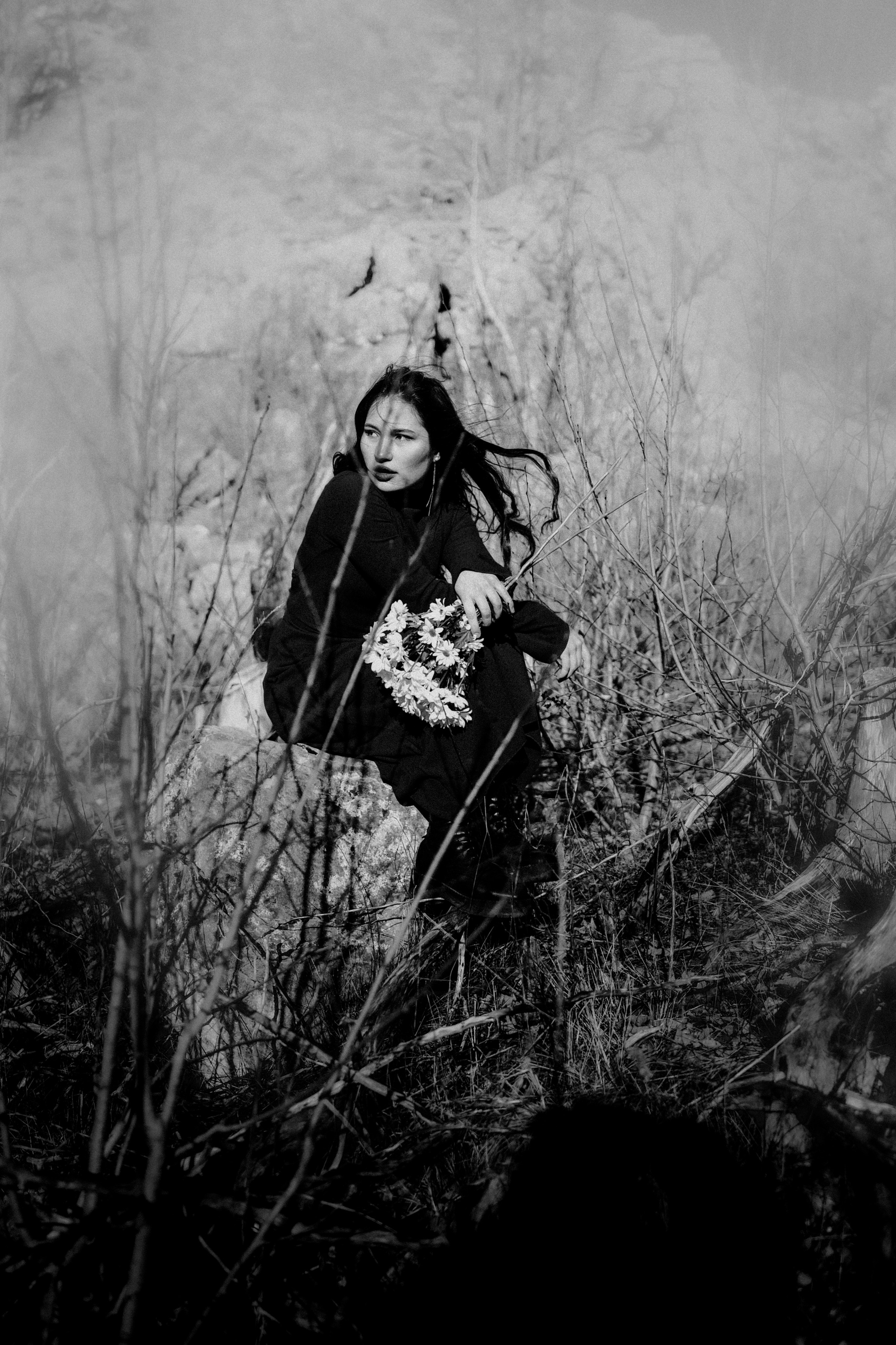 Inhaling the air of the mountains. Creative photographer in Madrid Anna Dvorianskaia