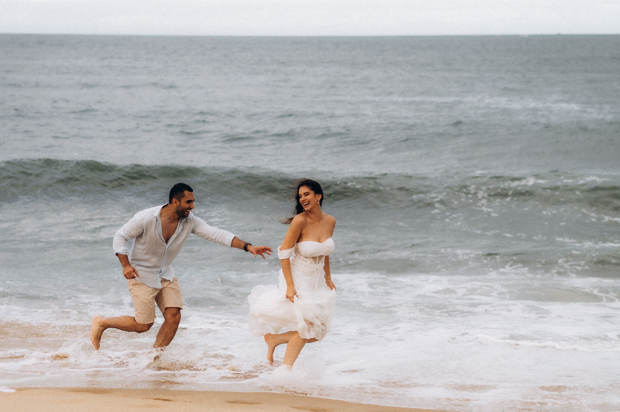 Samantha & Juliano | Ensaio de Casal na Praia de Ubatuba