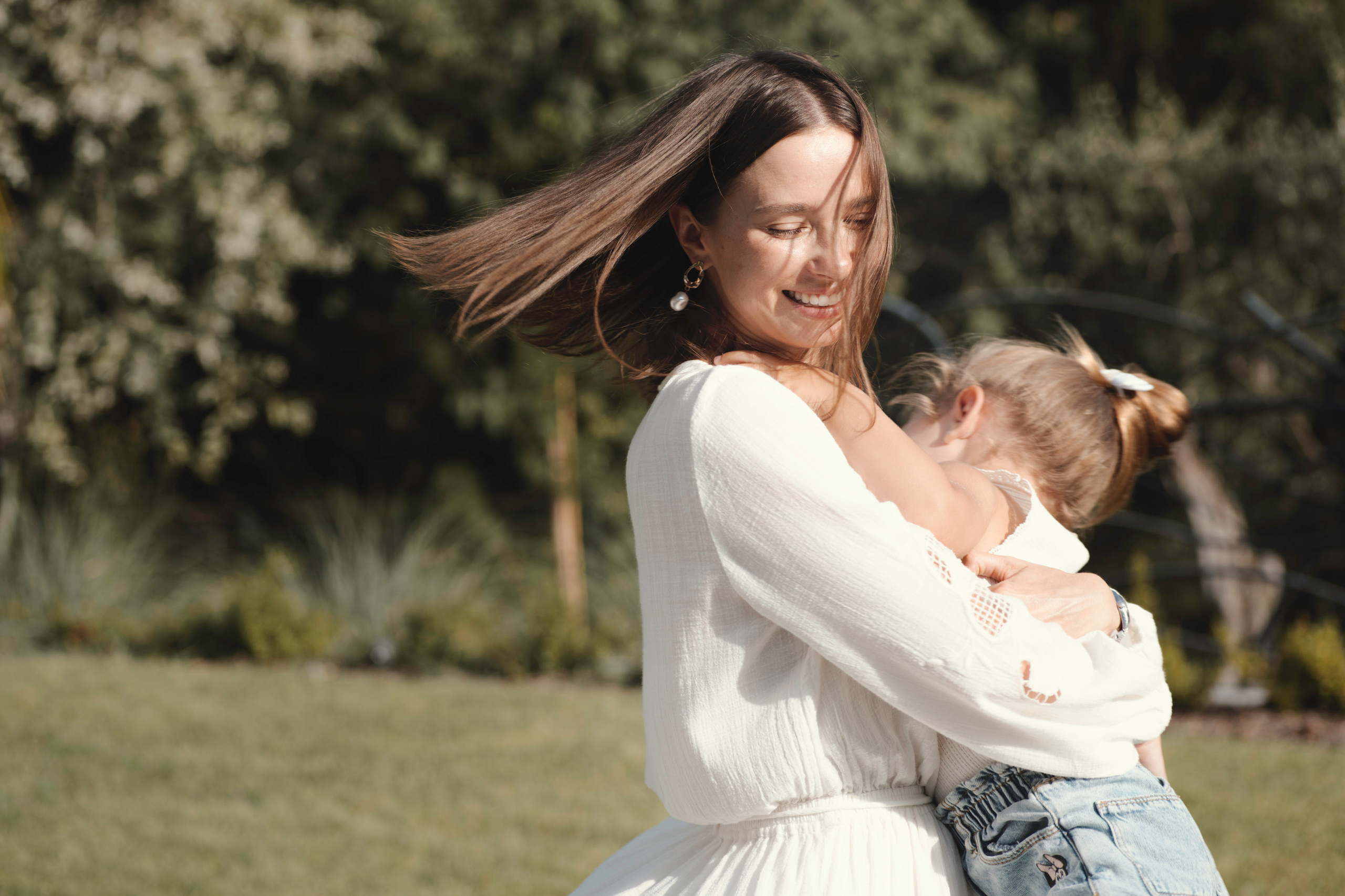 Мама с дочкой