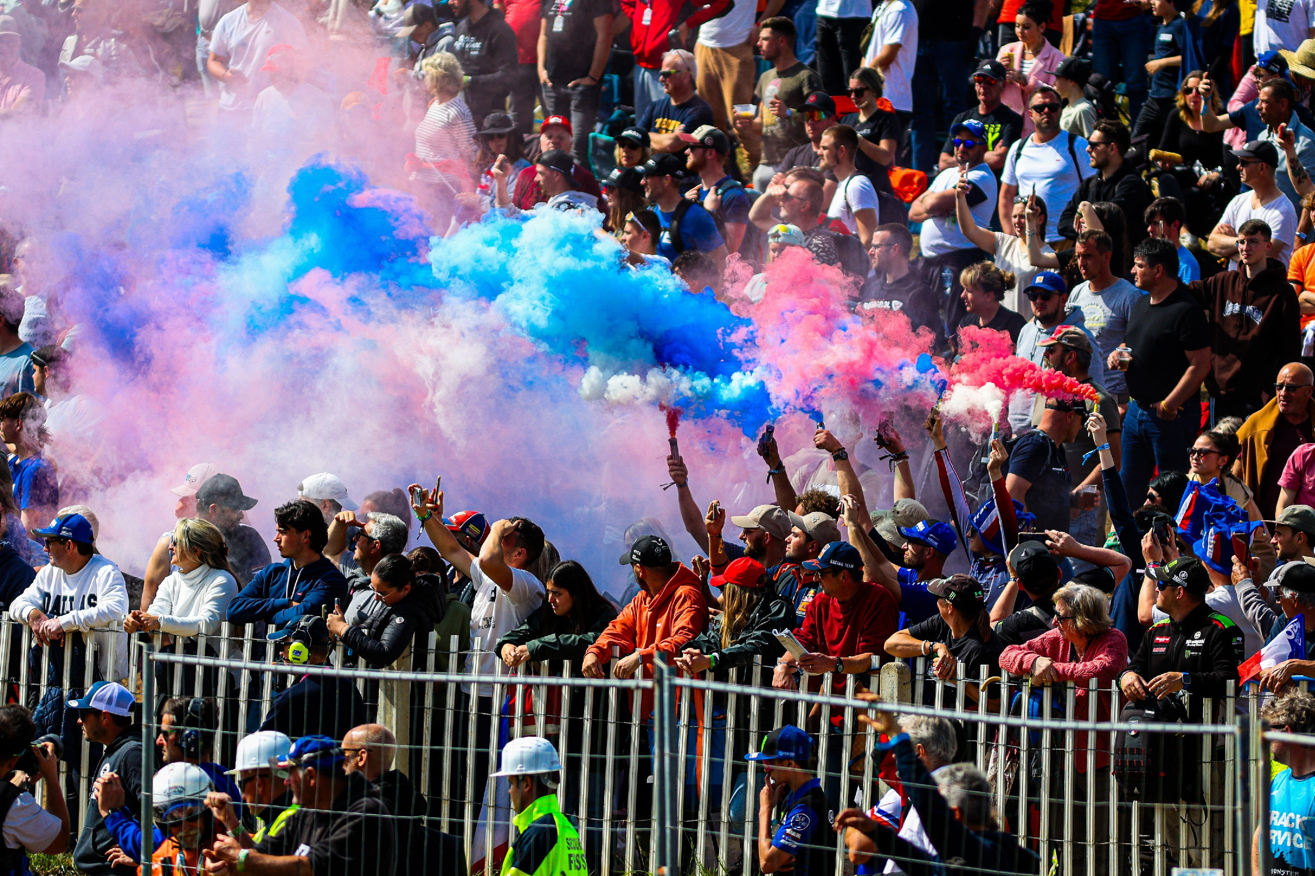 Smoke bomb MXoN Motocross World Championship