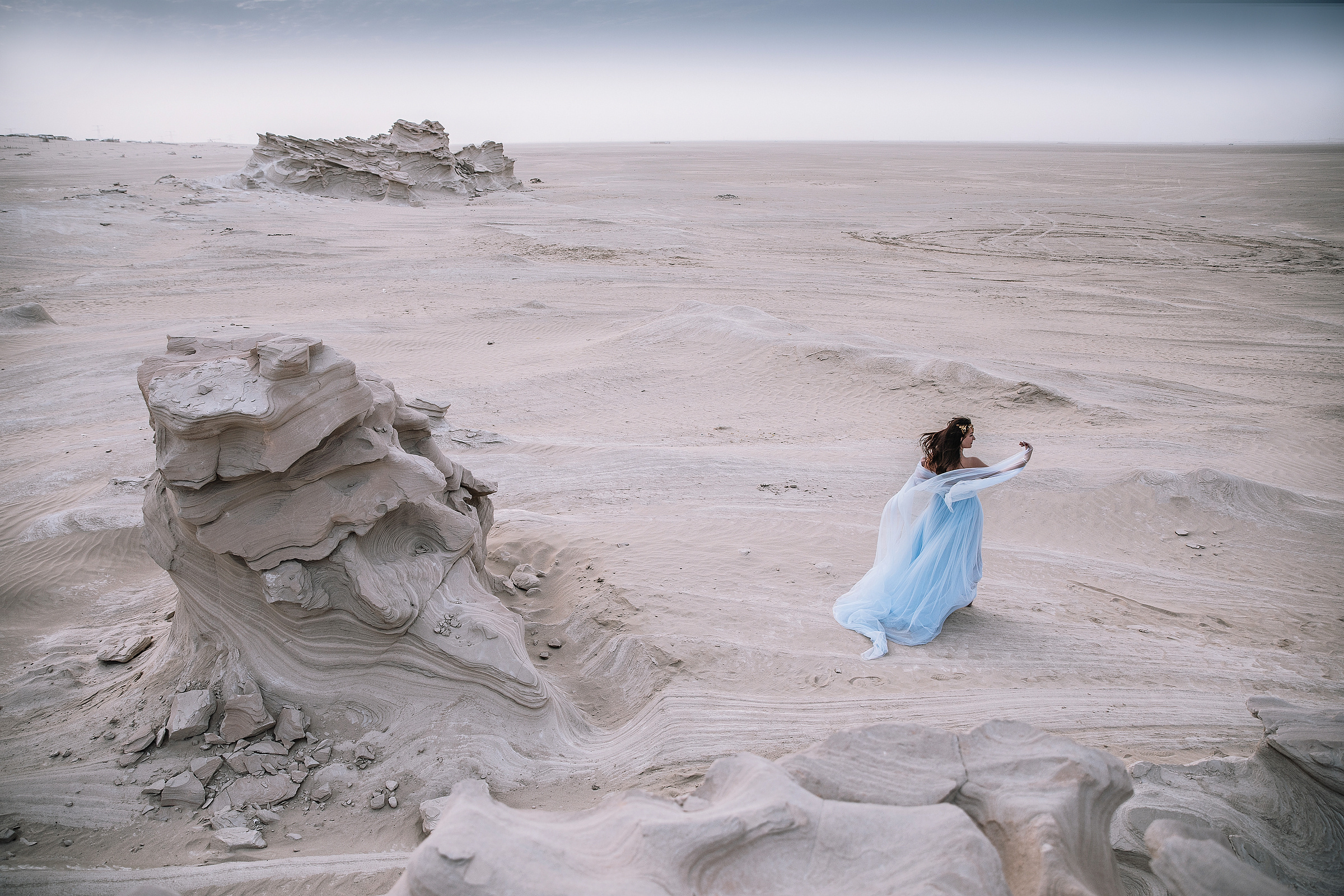 Tatiana. Fossil Dunes. Портретний та весільний фотограф Надія Онода