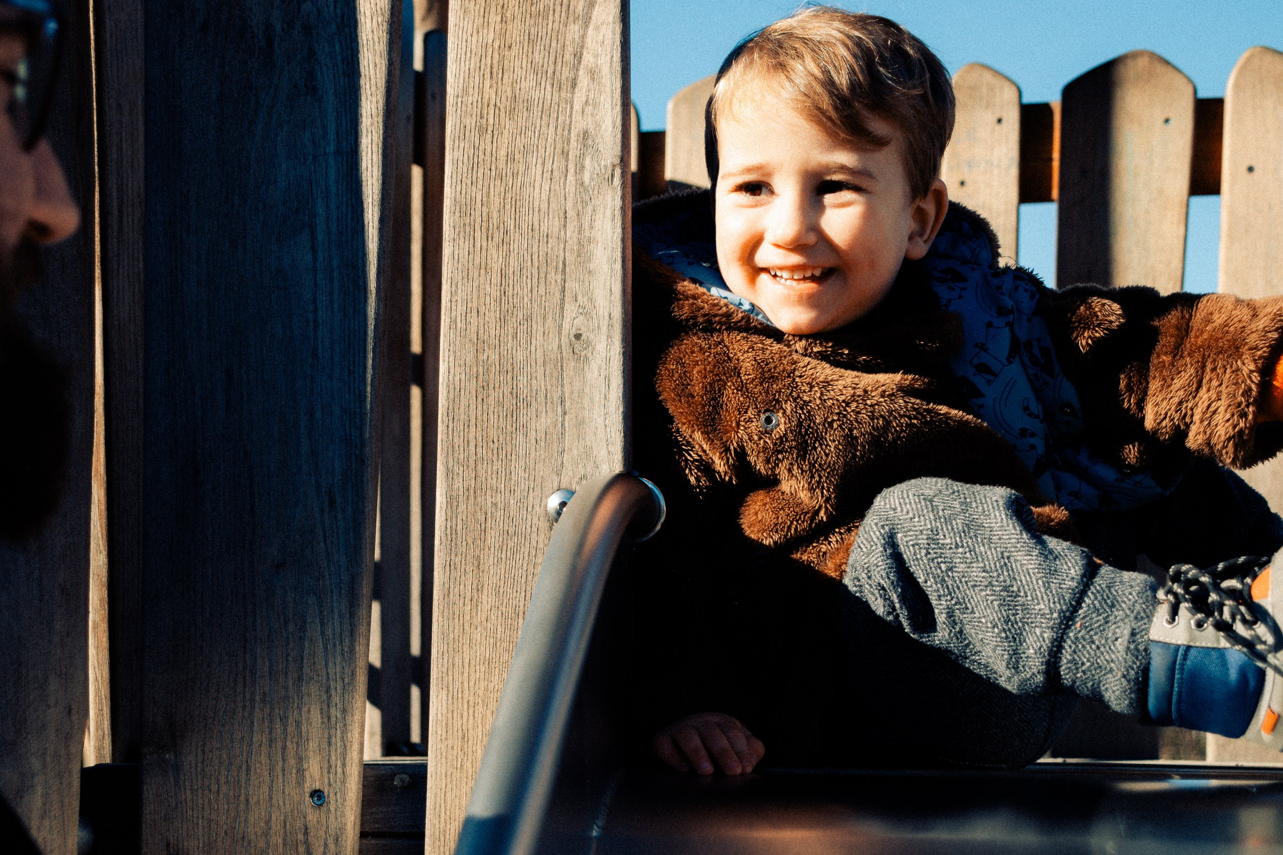 January in park. Анастасия Бучинская фотограф в Милане