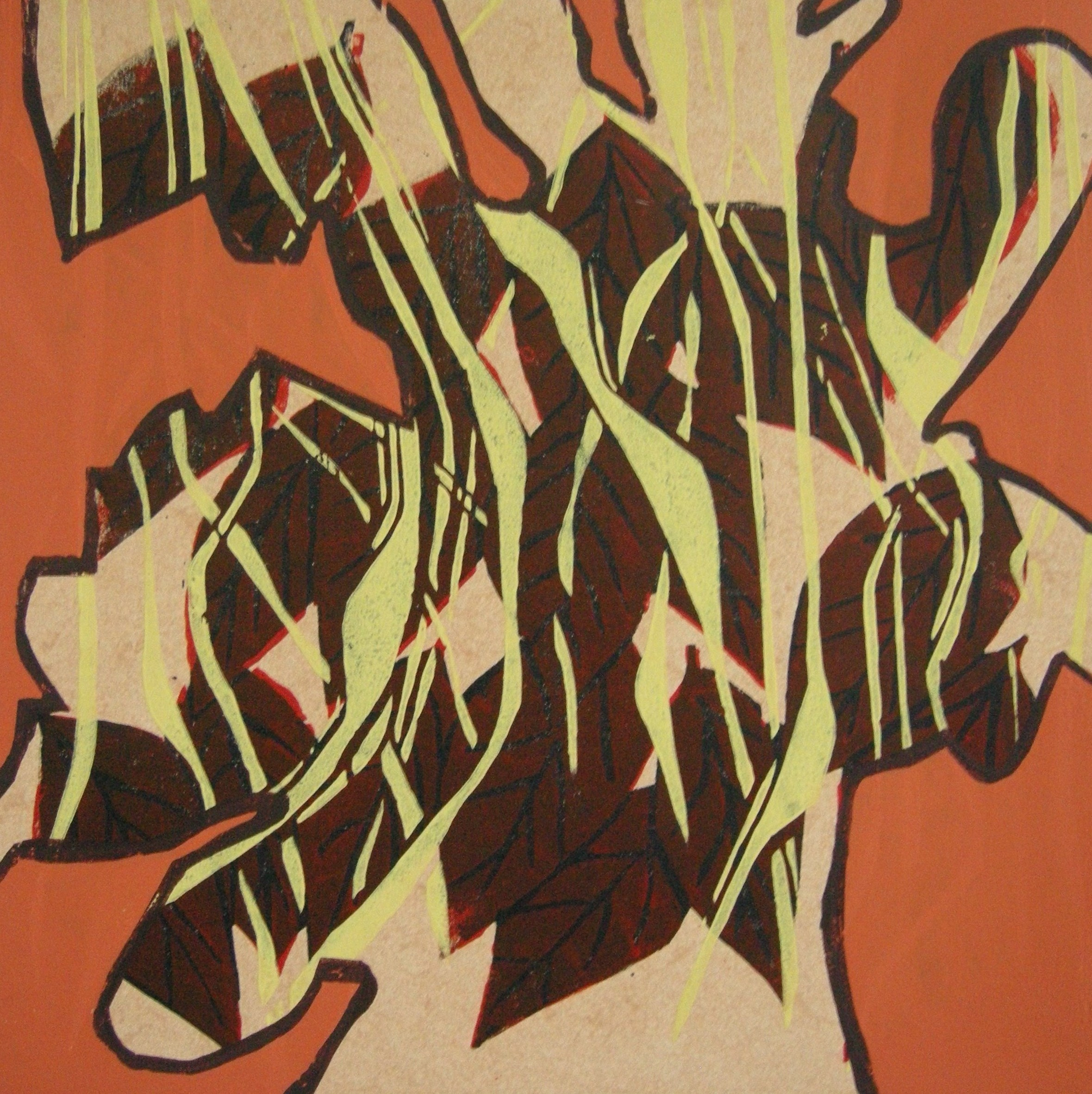 Dschungel 2014 - 40x40